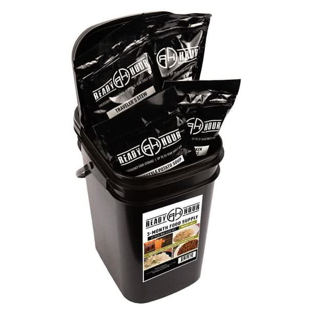 ReadyHour Pack of 2 3-Month Emergency Food Supply (2,000+ calories/day) Ready Hour 3-Month Emergency Food Supply - 2 Pack