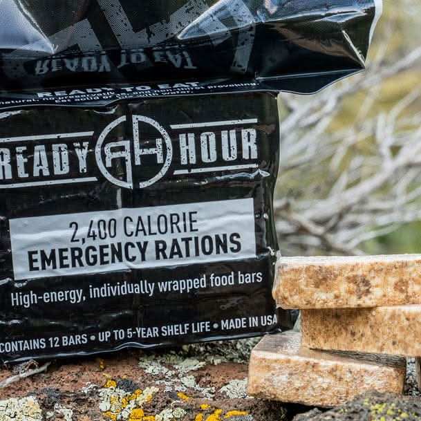 ReadyHour Pack of 30 Ready Hour Emergency Ration Bars (2400 calories) Ready Hour Emergency Ration Bars 2400 Cal - 30 Pack