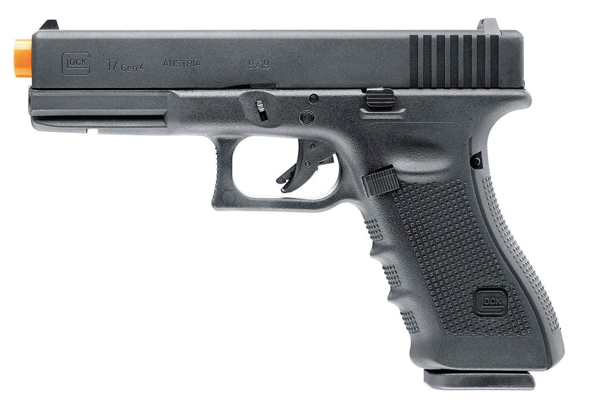 Umarex GLOCK 17 Gen4 .177 caliber steel BB CO2 blowback air pistol with metal slide and 18-round magazine
