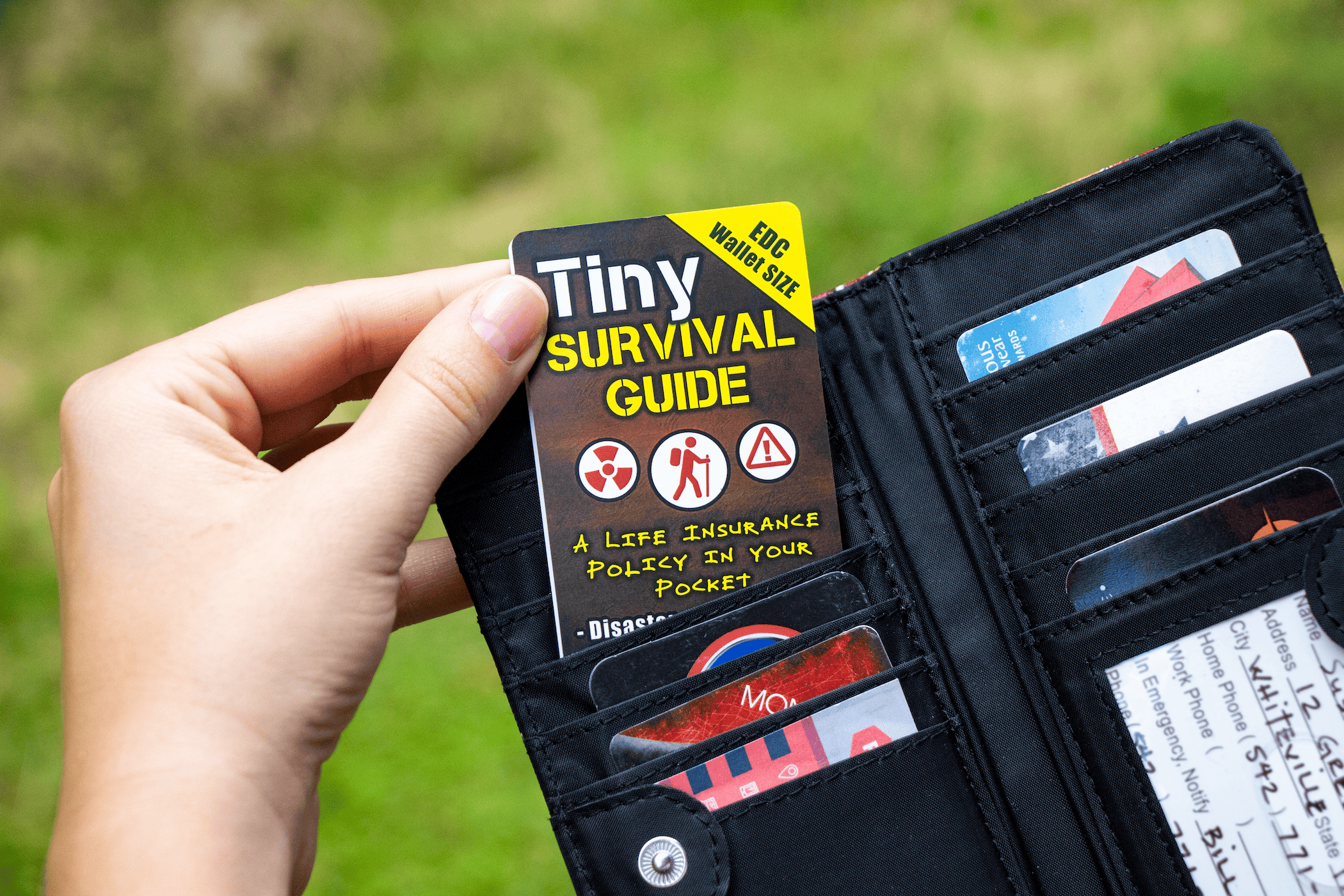 Ultimate Survival Tips Tiny Survival Guide Tiny Survival® Guide Tiny Survival Guide - Pocket Waterproof Reference | UST