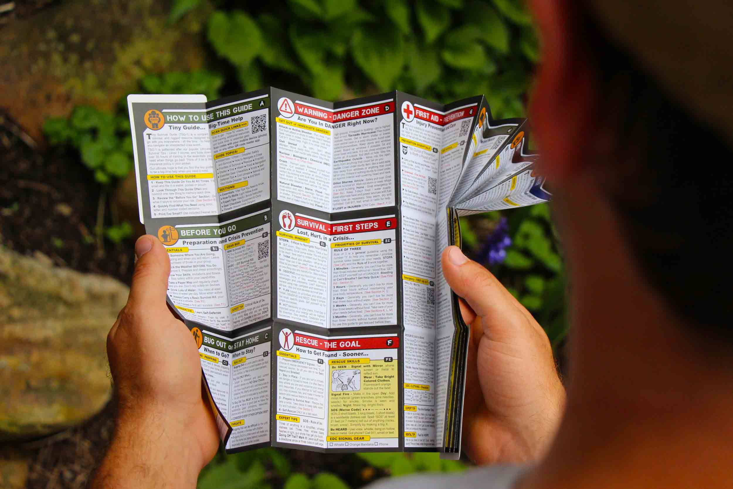 Ultimate Survival Tips Tiny Survival Guide Tiny Survival® Guide Tiny Survival Guide - Pocket Waterproof Reference | UST