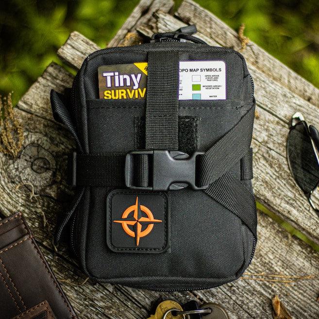 Compact rugged VersaPAK™ EDC Kit utility pouch for camping, hunting, and survival gear organization