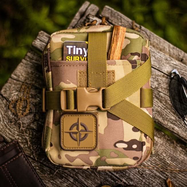 Ultimate Survival Tips NEW! VersaPAK™ EDC Kit / GoBag VersaPAK™ EDC Kit - Rugged Modular Utility Pouch for Any Adventure