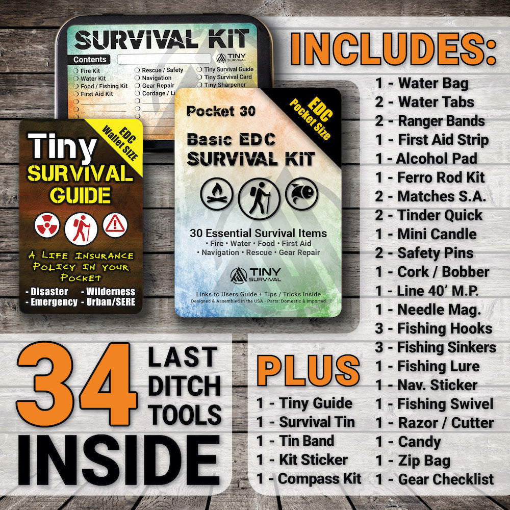 P-34 Elite Survival Kit - Bundle