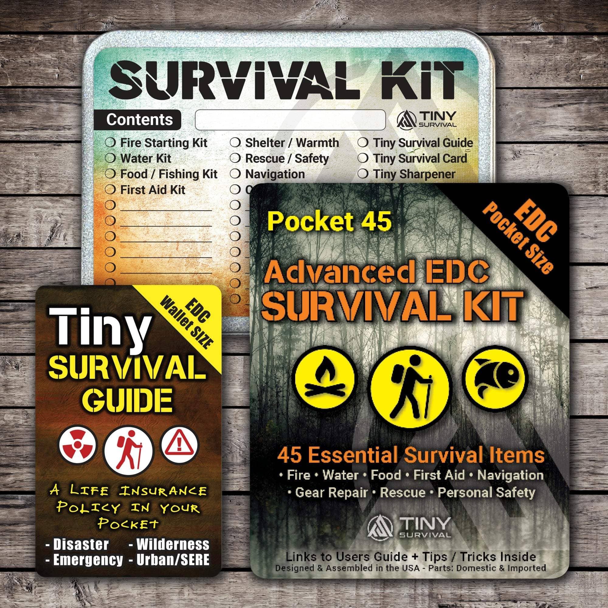 Ultimate Survival Tips Survival Kit P-49 Elite Survival Kit - Bundle P-49 Elite Survival Kit - Ultimate 49-In-1 Bundle for Emergencies