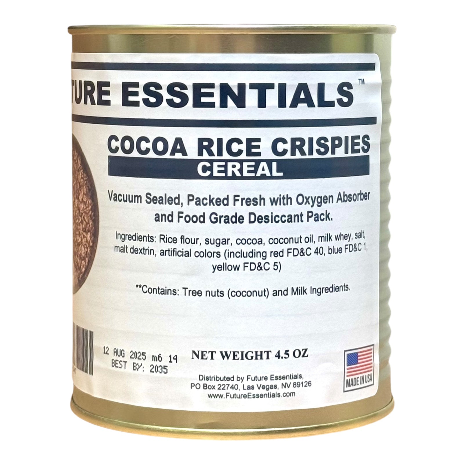 Future Essentials Cocoa Rice Crispies Cereal