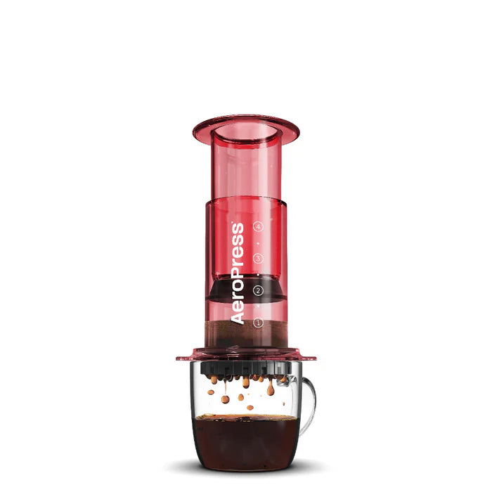 AeroPress Coffee Maker - Red