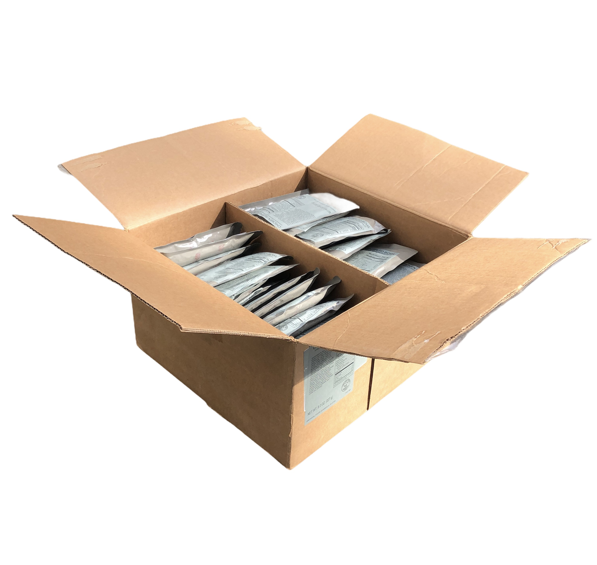 BULK MRE Entree - 72 packs of Chicken Burrito Bowl