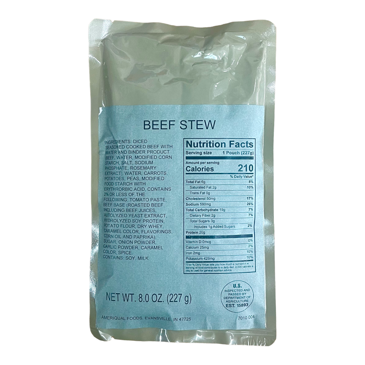 MRE Entree - Beef Stew