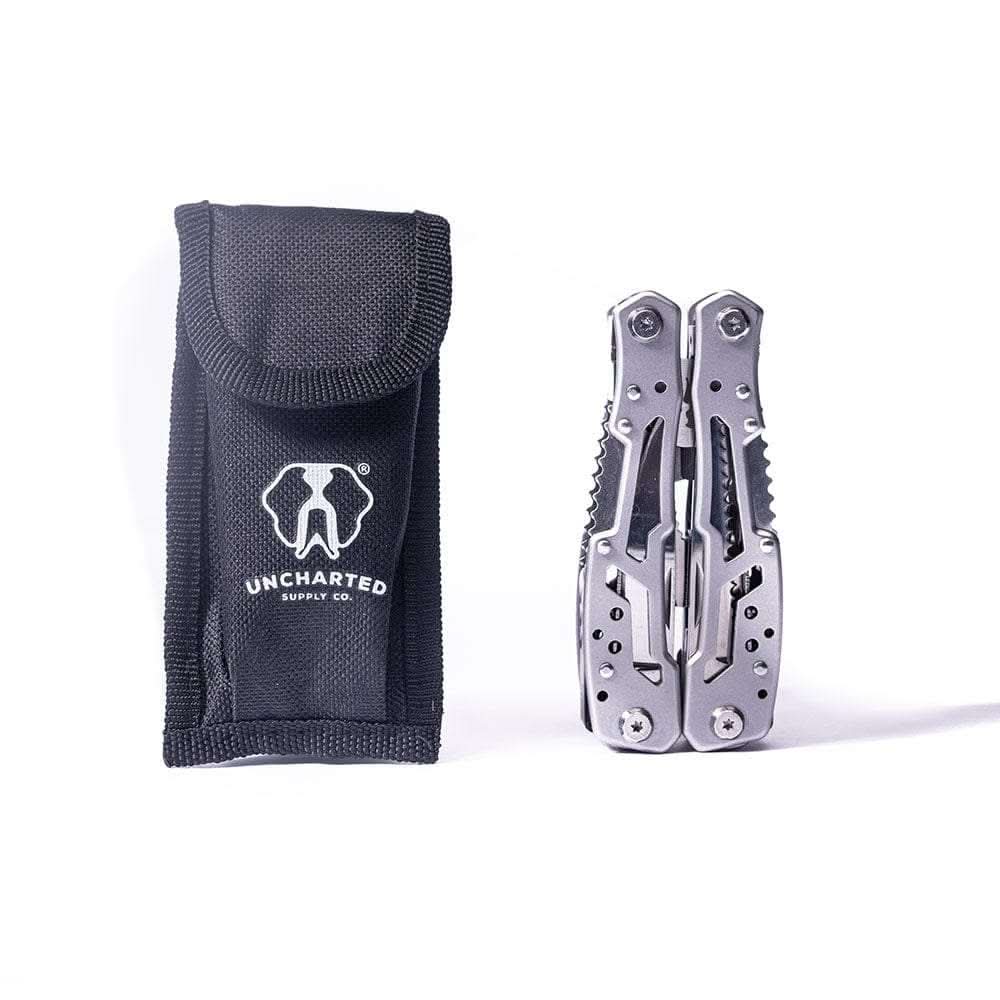 Uncharted Supply Company Multitool Pro Multitool Pro - Versatile Survival Tool for Outdoor & Emergency