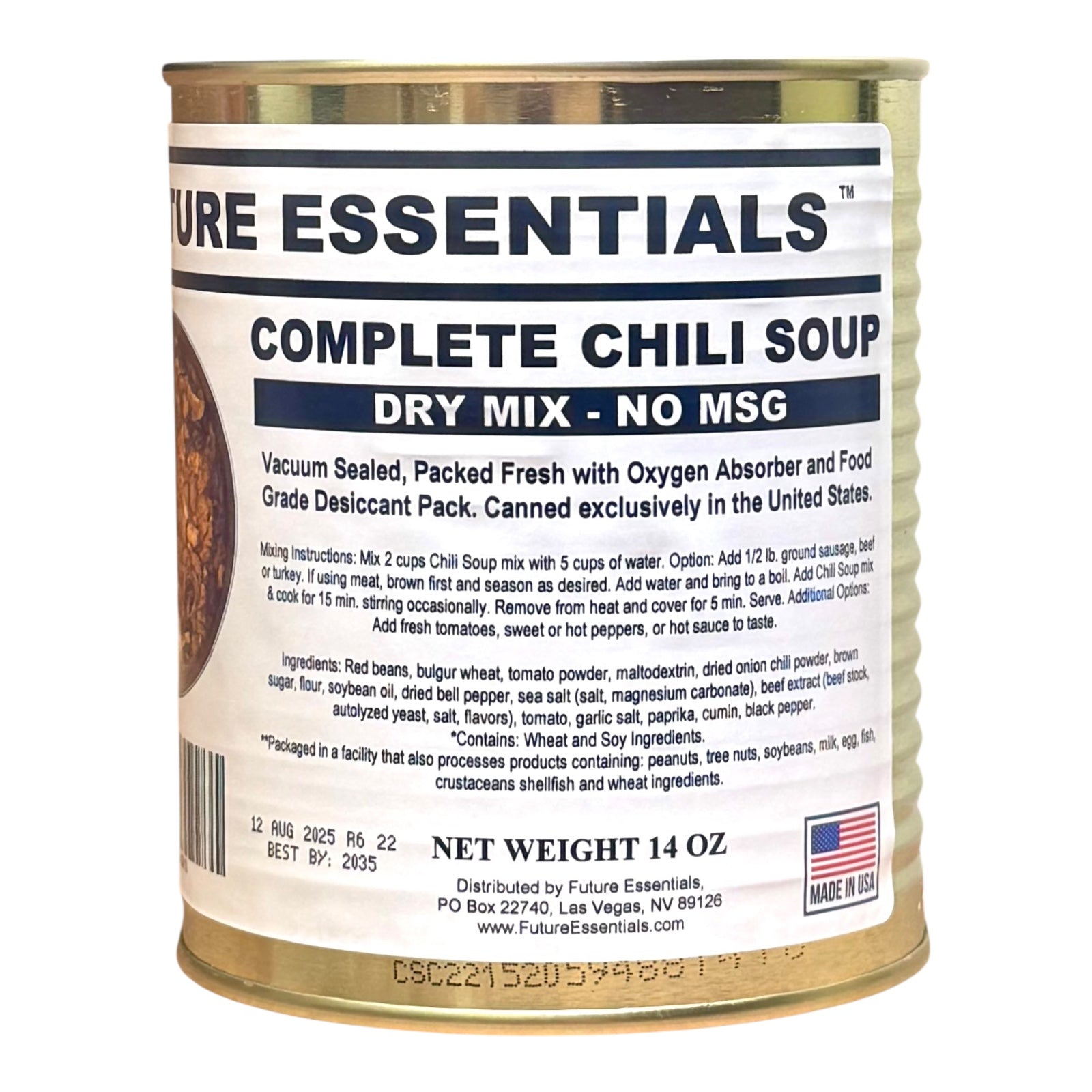 Future Essentials Dry Chili Soup Mix