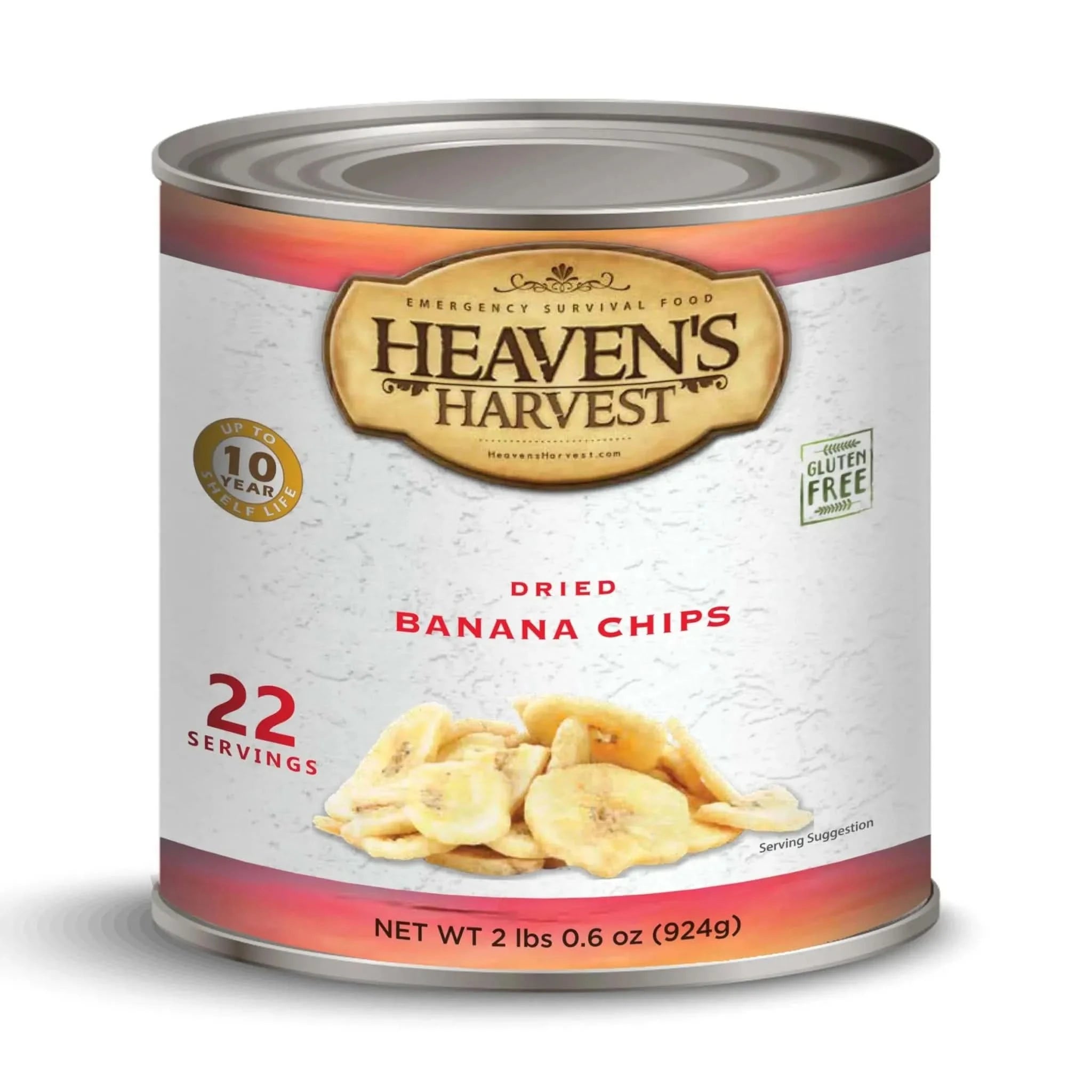 Heaven's Harvest Fruit Bundle, #10 Cans Fruit Bundle - #10 Cans for Long-Term Food Storage - 25 Year Shelf Life