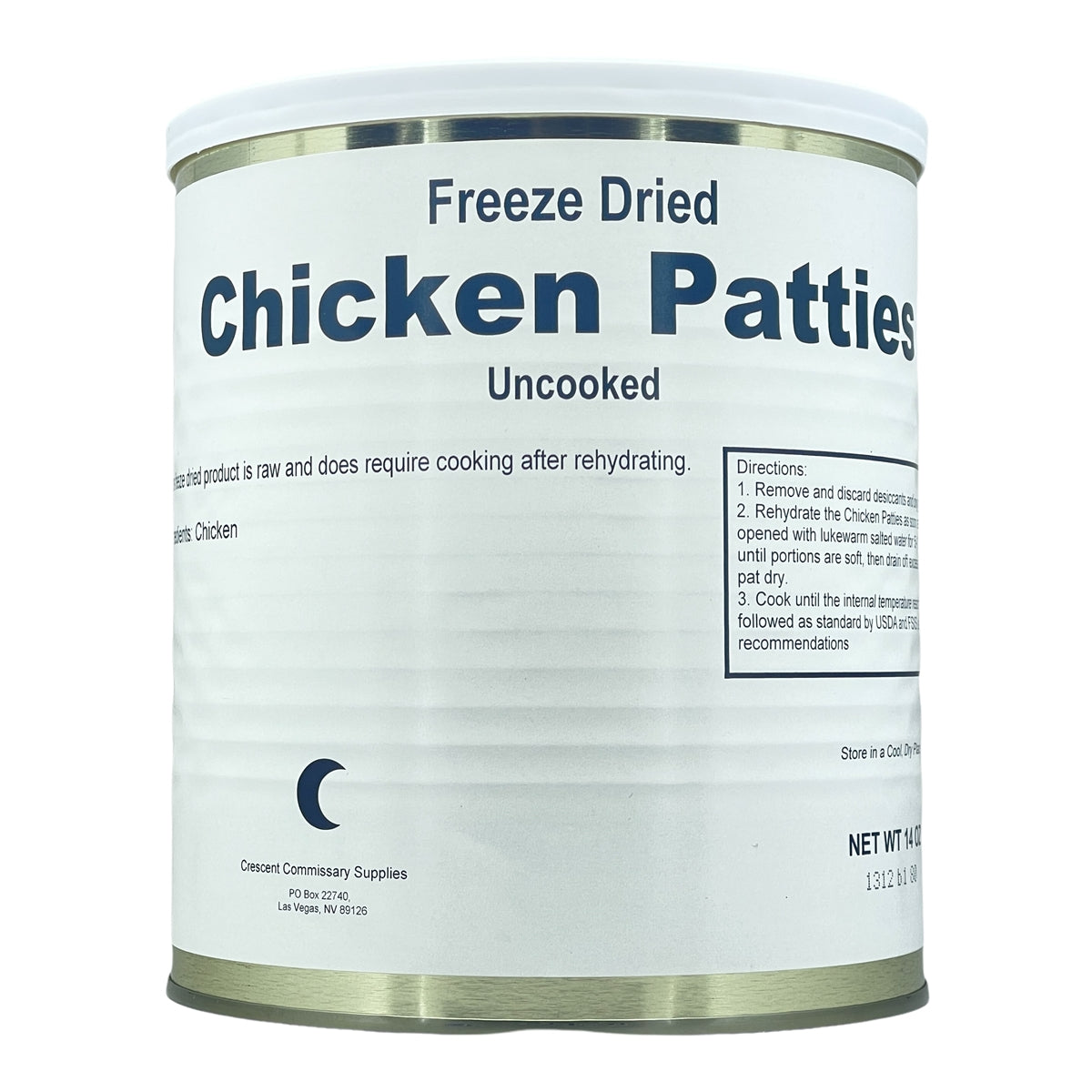 Military Surplus Freeze Dried Chicken Patties
