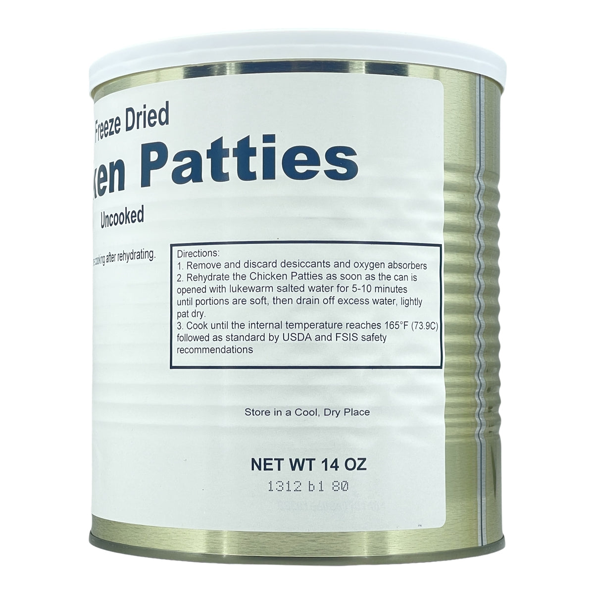 Military Surplus Freeze Dried Chicken Patties