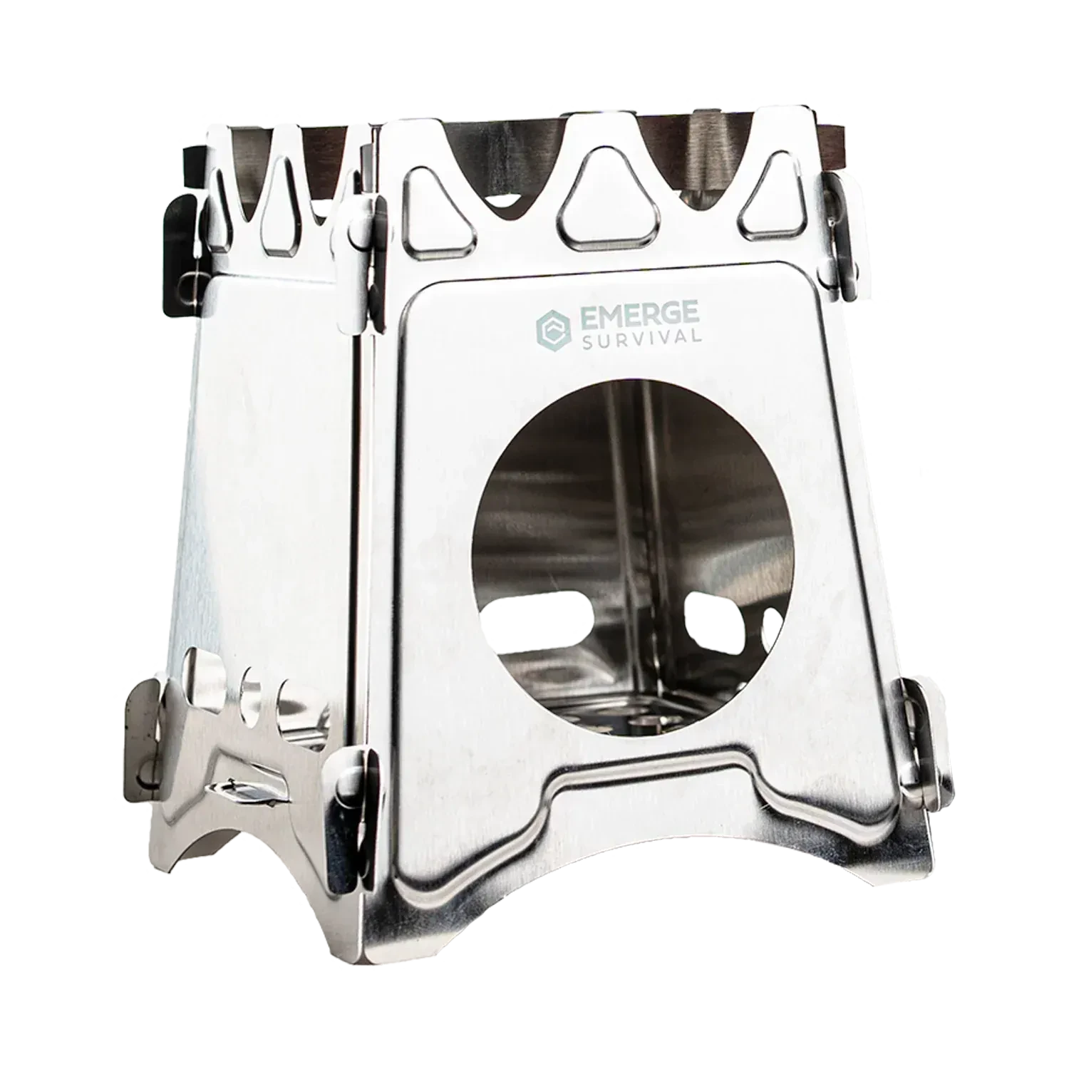 Emerge Survival Collapsible Mini Stove Collapsible Mini Stove - Portable Survival Stove for Camping & Emergencies