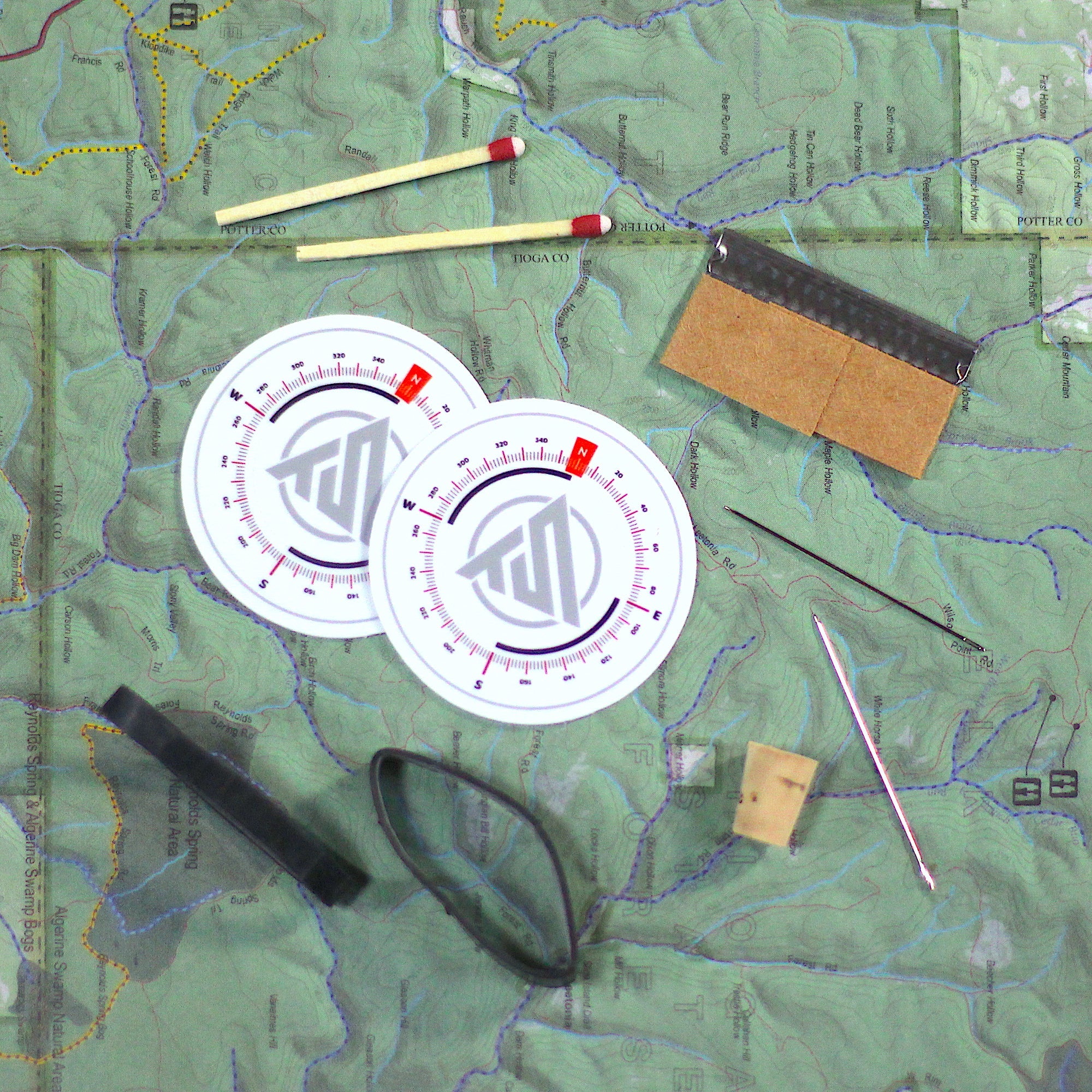 DIY - Water Bottle - Tiny Survival Compass Kit