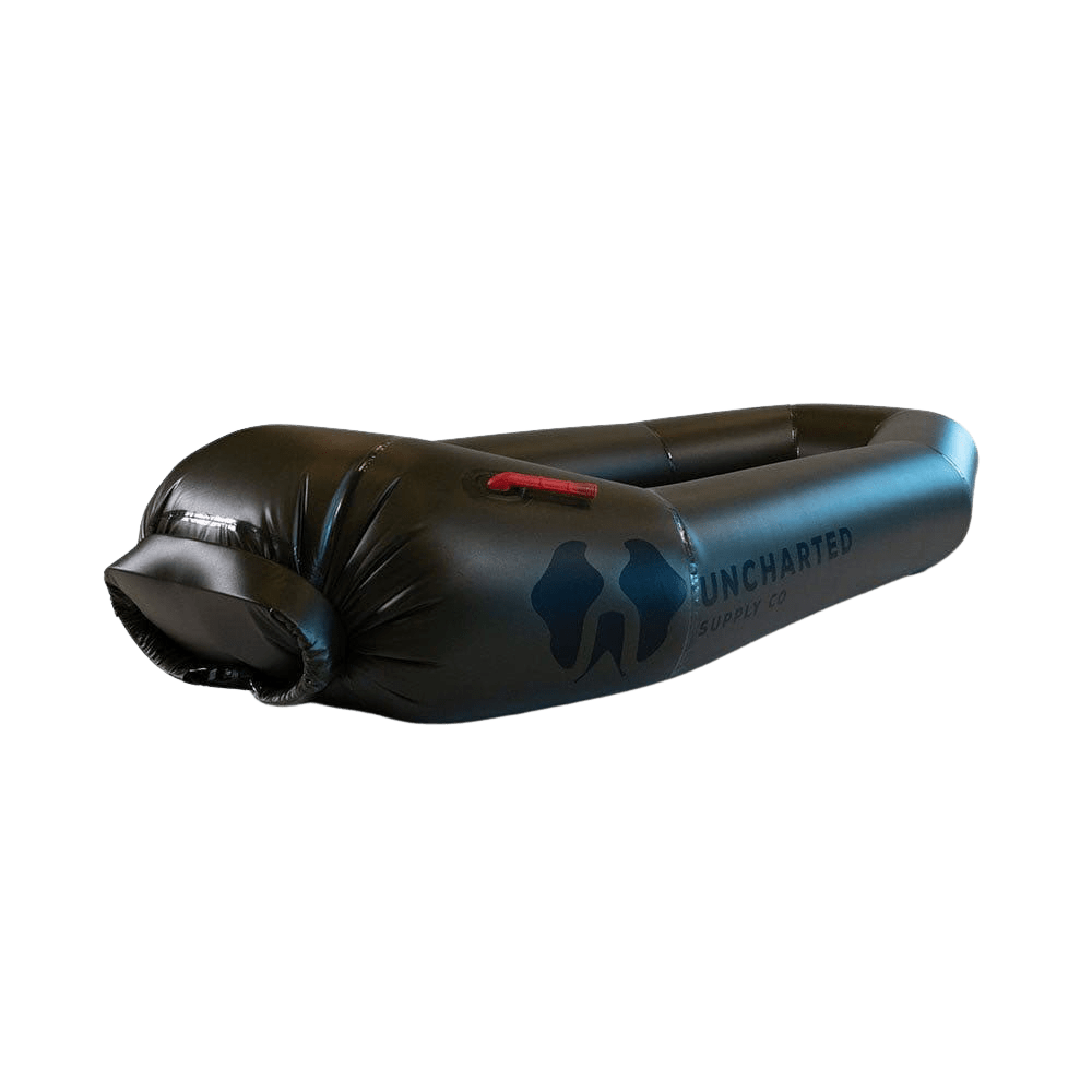 Lightweight Rapid Raft by Uncharted Supply Co. inflatable packable watercraft for fishing, camping, and emergencies
