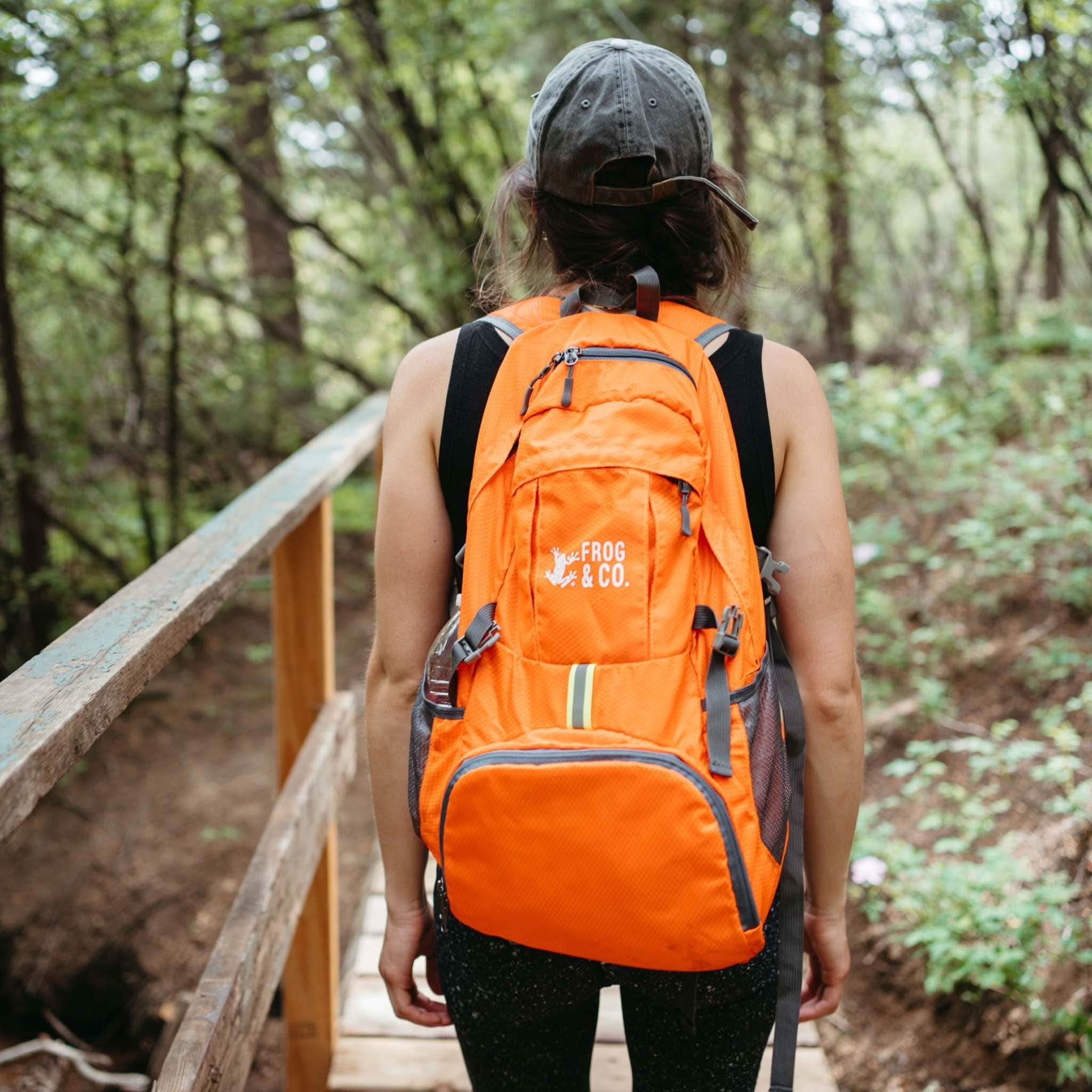 Survival Frog SURVIVAL KIT Pocket Backpack Pocket Backpack - Lightweight Foldable Waterproof Daypack