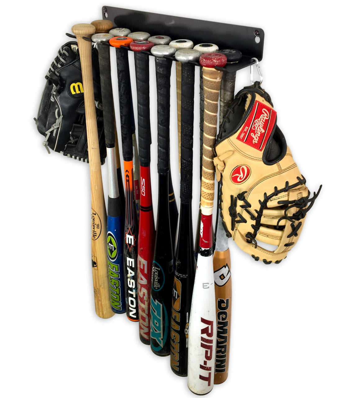 Dugout Heavy-Duty Baseball Rack | Holds 14 Bats