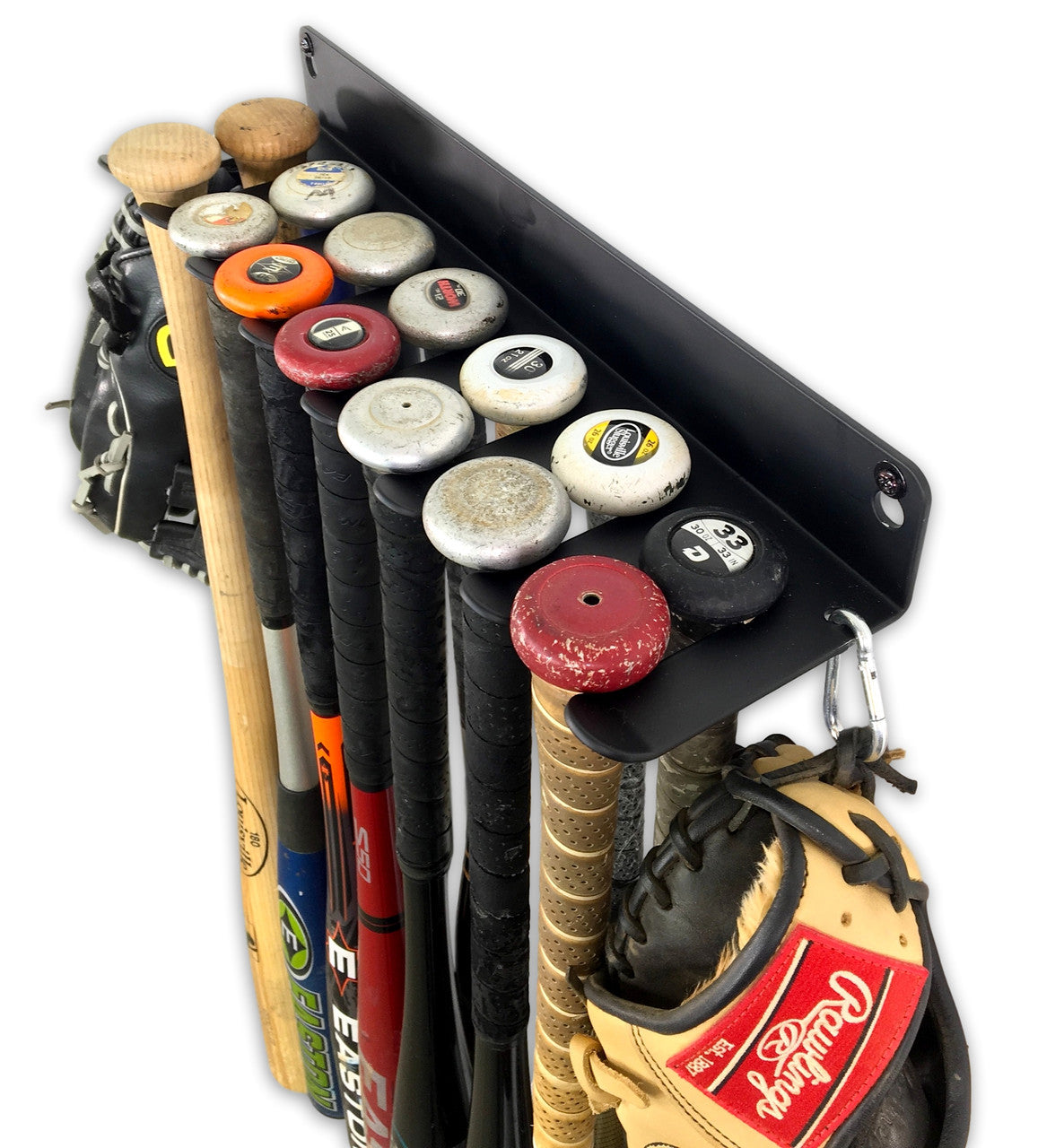 Dugout Heavy-Duty Baseball Rack | Holds 14 Bats