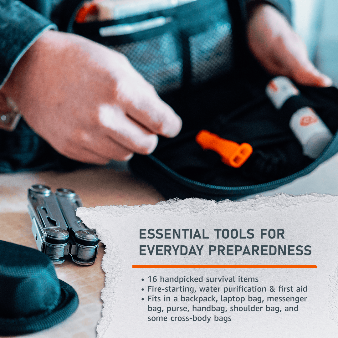 Emerge Survival Every Day Carry (EDC) Kit Every Day Carry (EDC) Kit | Compact Family Prep Essentials
