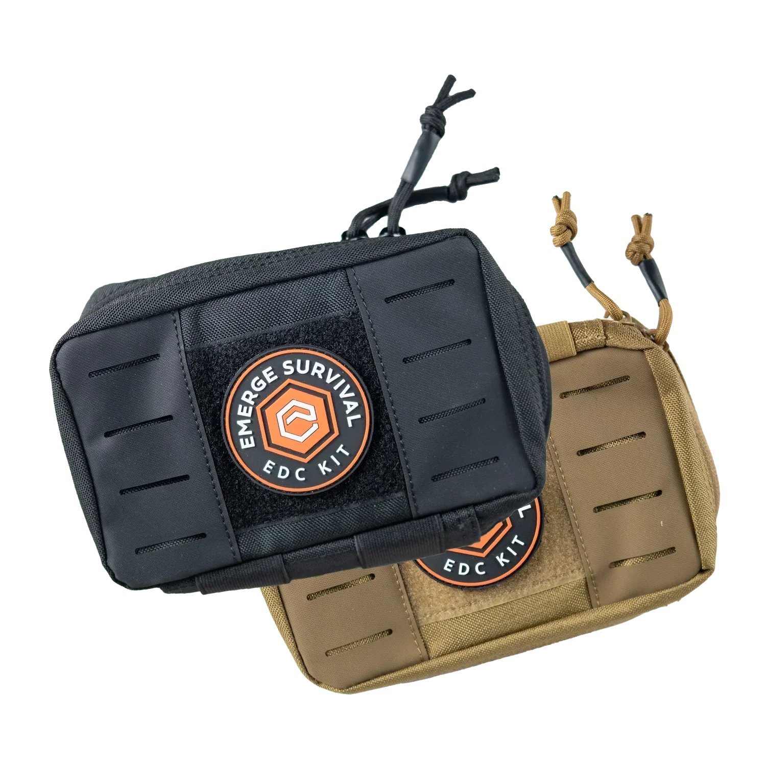 Compact Every Day Carry EDC survival kit with 16 essential emergency tools including water purification, fire-starting, and first aid items