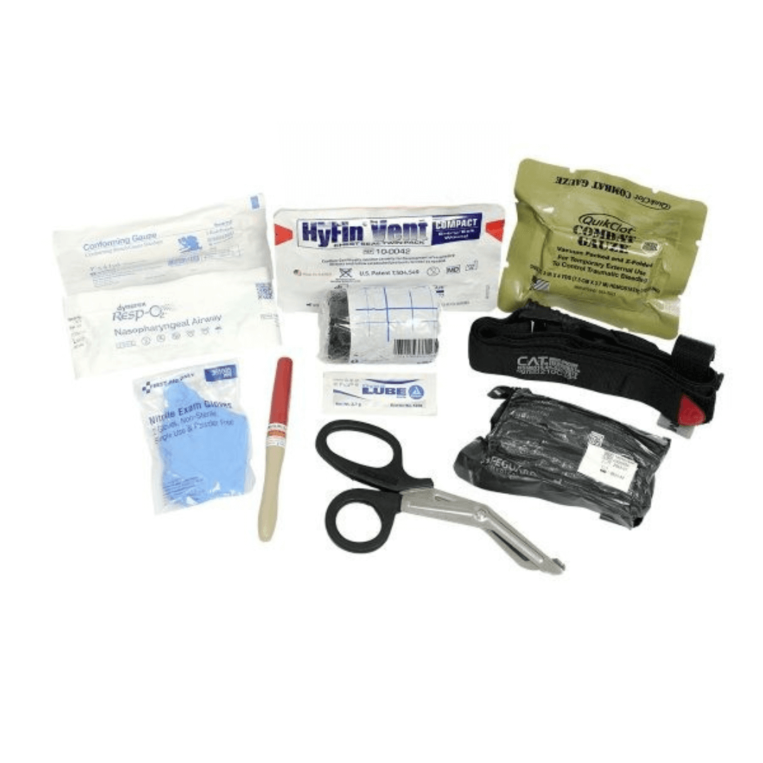 EFA Patrol Trauma Kit – Contents Only, 11-Piece Rapid-Access Trauma Set