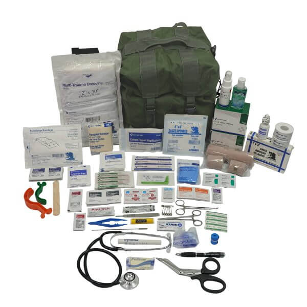 M-17 Medic Kit w/Basic Wound Care & Bleeding Control