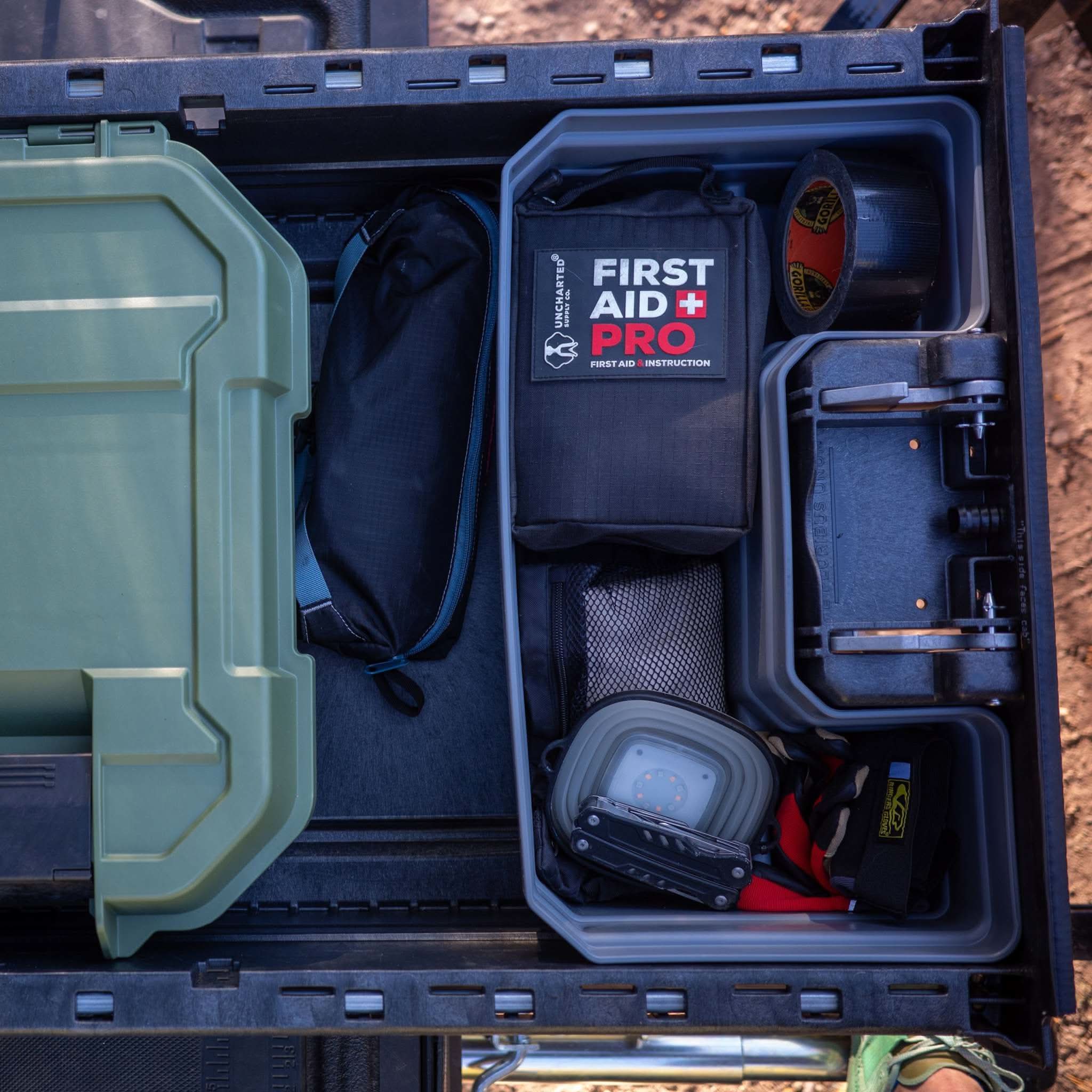 Uncharted Supply Company First Aid Kits First Aid Pro First Aid Pro: Compact Emergency Kit for Outdoor & Home Safety