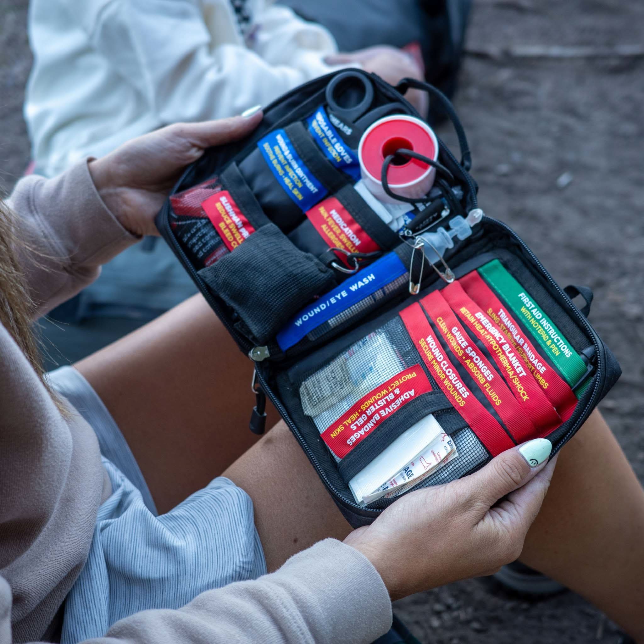Uncharted Supply Company First Aid Kits First Aid Pro First Aid Pro: Compact Emergency Kit for Outdoor & Home Safety