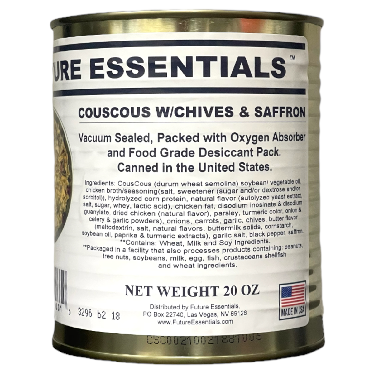 Future Essentials Couscous with Chives and Saffron