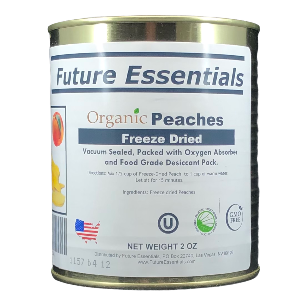 Future Essentials Freeze Dried Sliced Peaches