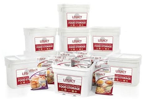 Legacy Food Storage Emergency and Survival Food,Specials Premium 1080 Serving Package - 277 lbs Premium 1080 Serving Package - Long Shelf Life Emergency Food Supply