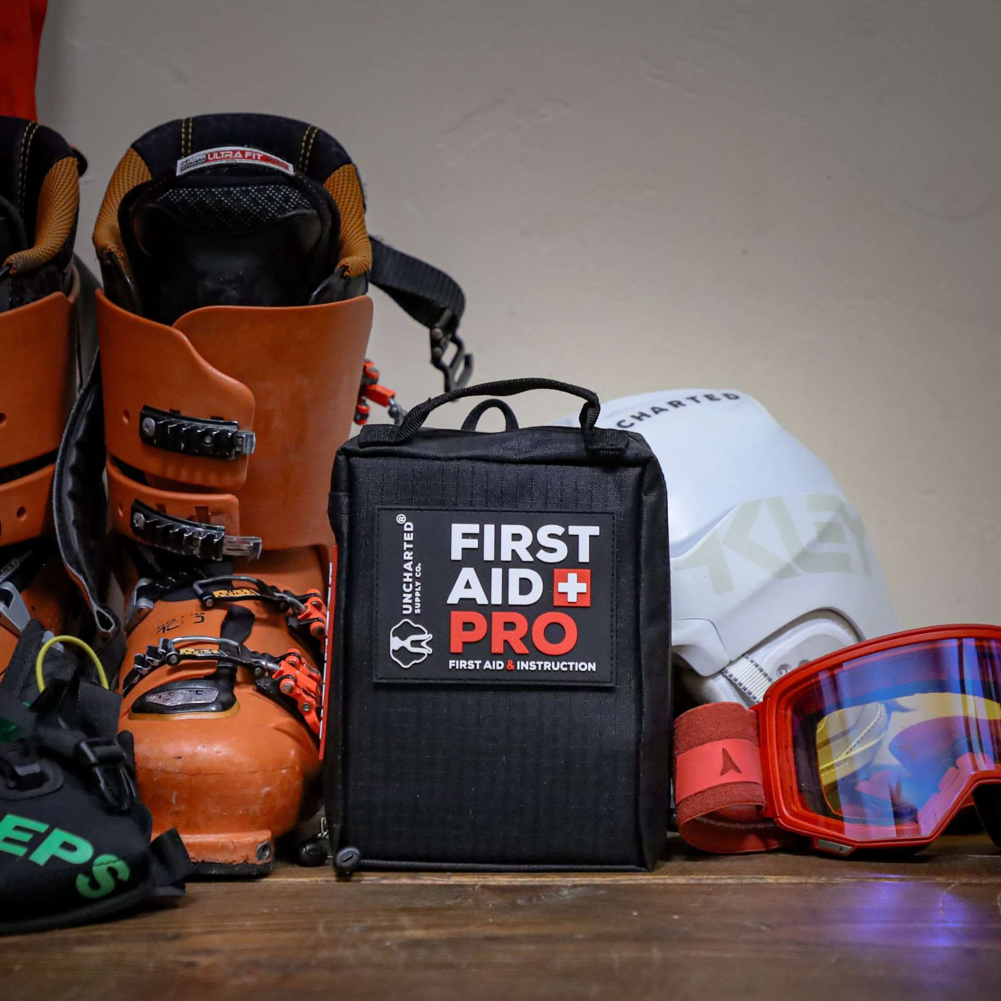 Uncharted Supply Company First Aid Kits First Aid Pro First Aid Pro: Compact Emergency Kit for Outdoor & Home Safety