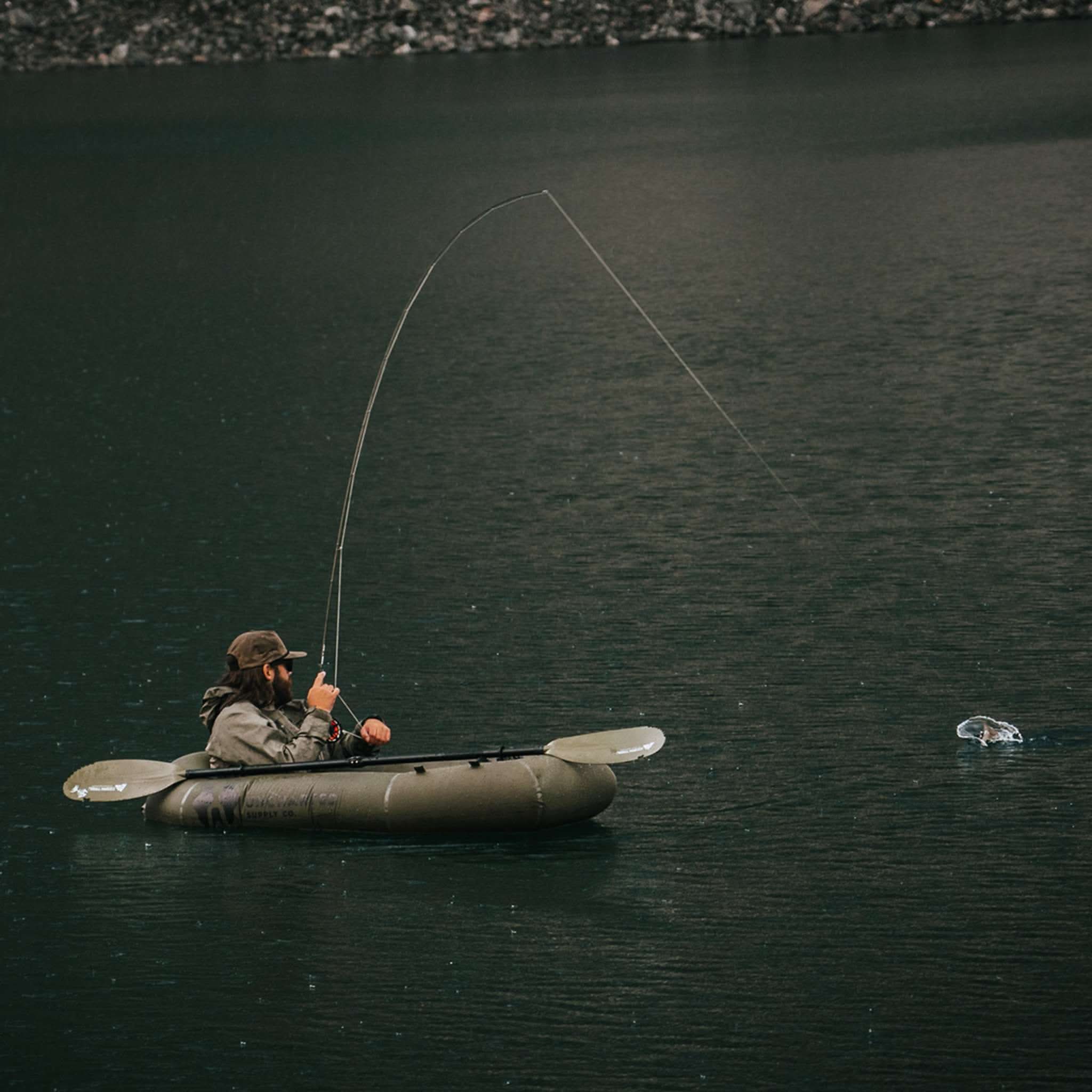 Uncharted Supply Company Raft Rapid Raft Rapid Raft - Ultra-Light, Packable Watercraft for Adventure & Emergency