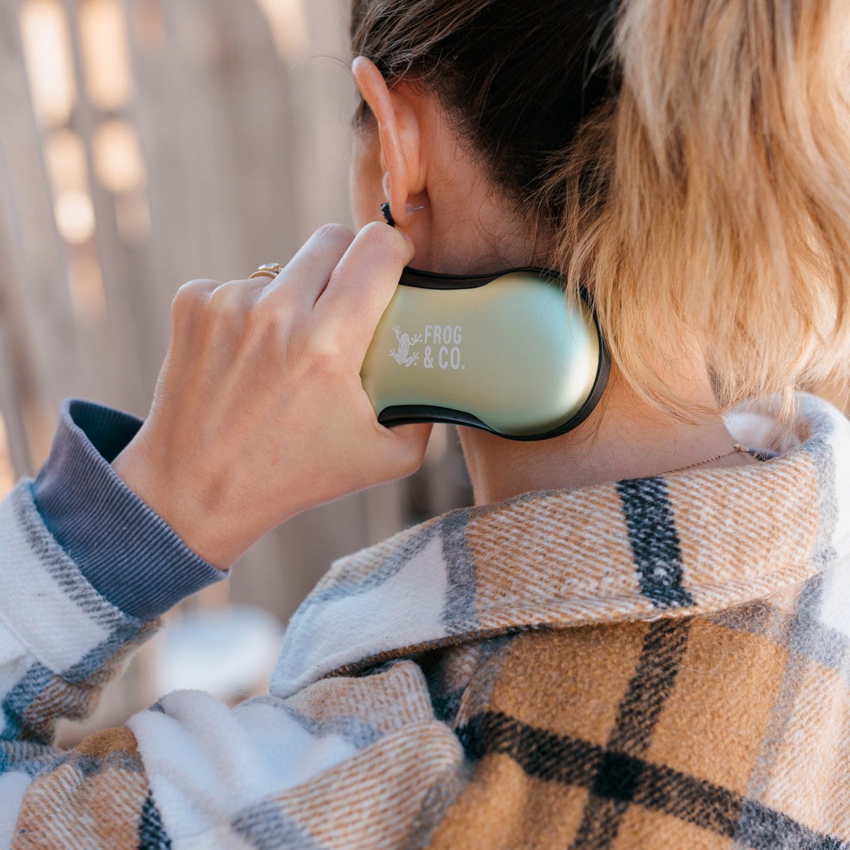 QuickHeat Rechargeable HandWarmer Pro with long-lasting heat and sleek design