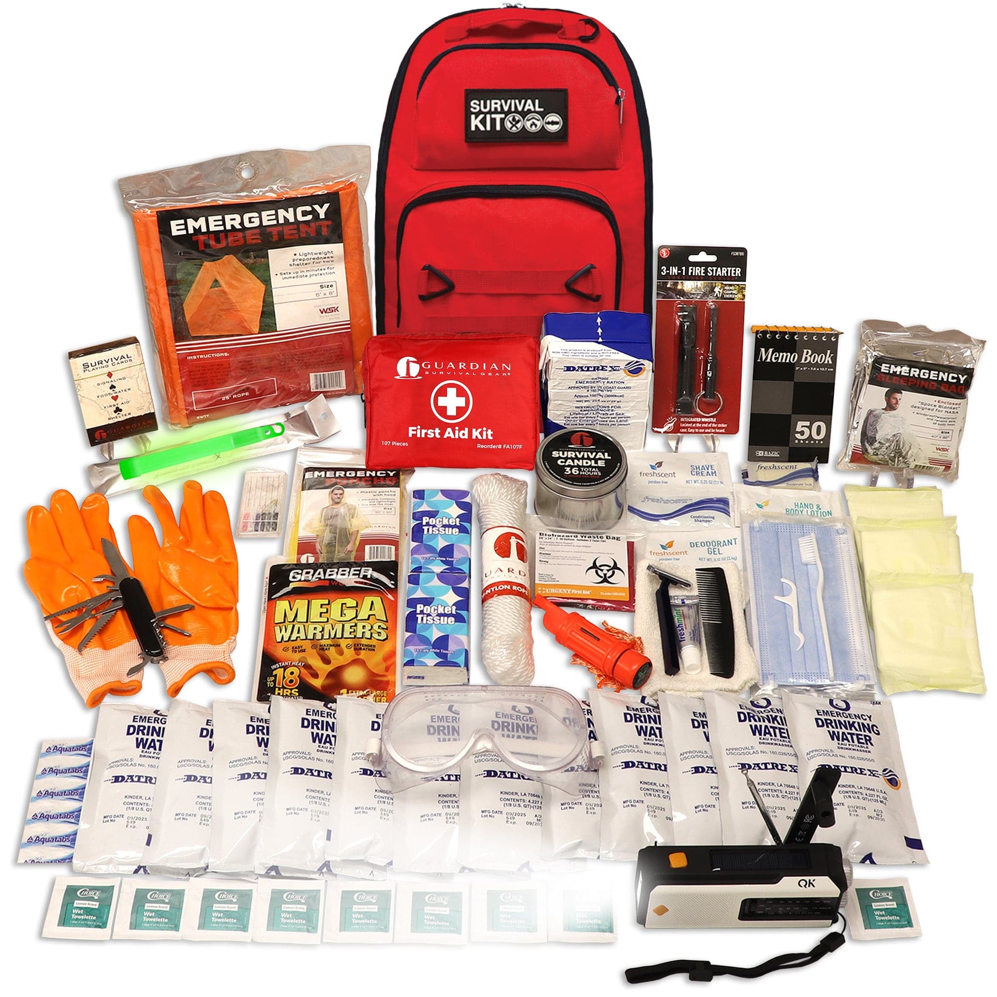 quakekits.com Emergency Kit Completely Prepared Emergency Kit Completely Prepared Emergency Kit