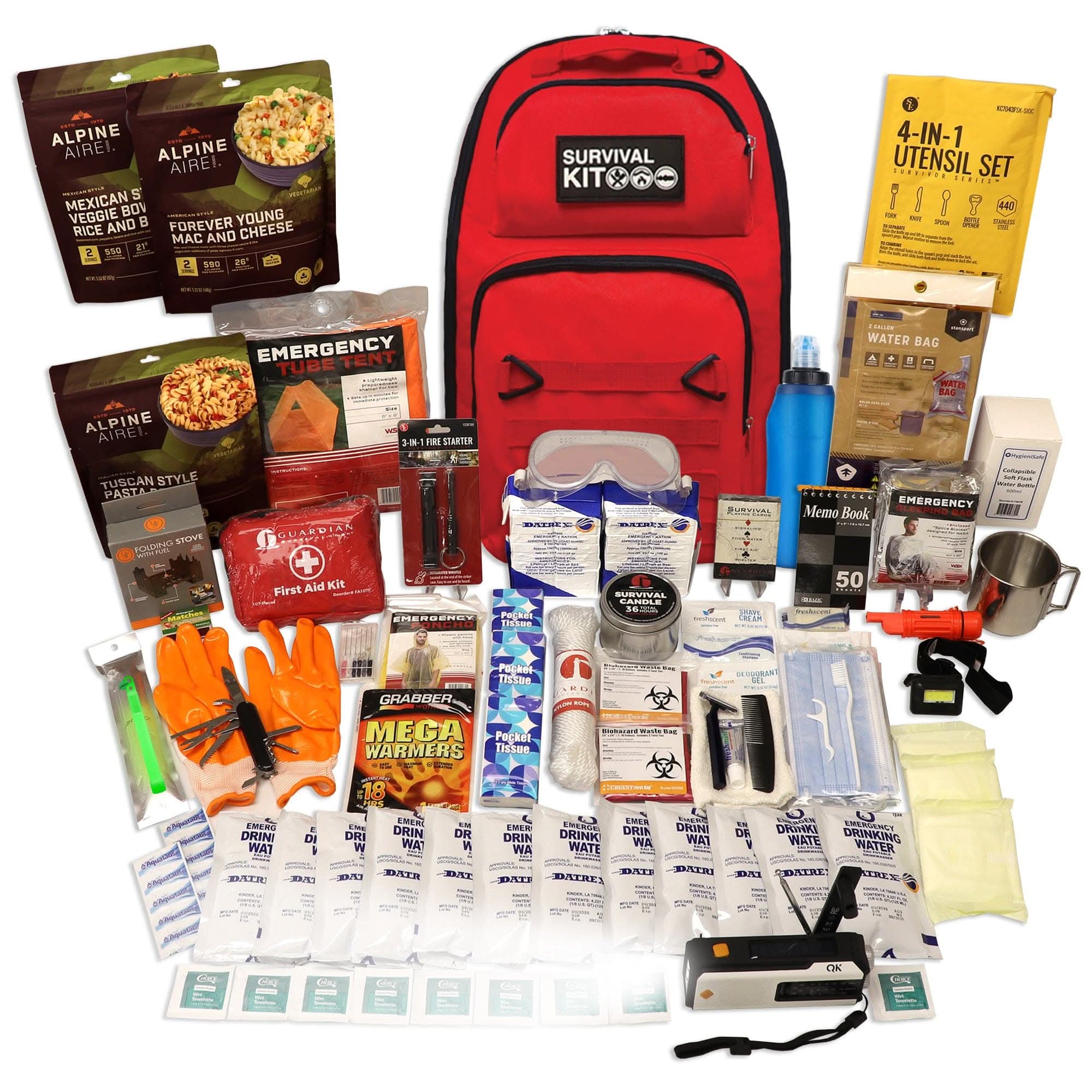 quakekits.com Emergency Kit Extensively Prepared Emergency Kit Extensively Prepared Emergency Kit