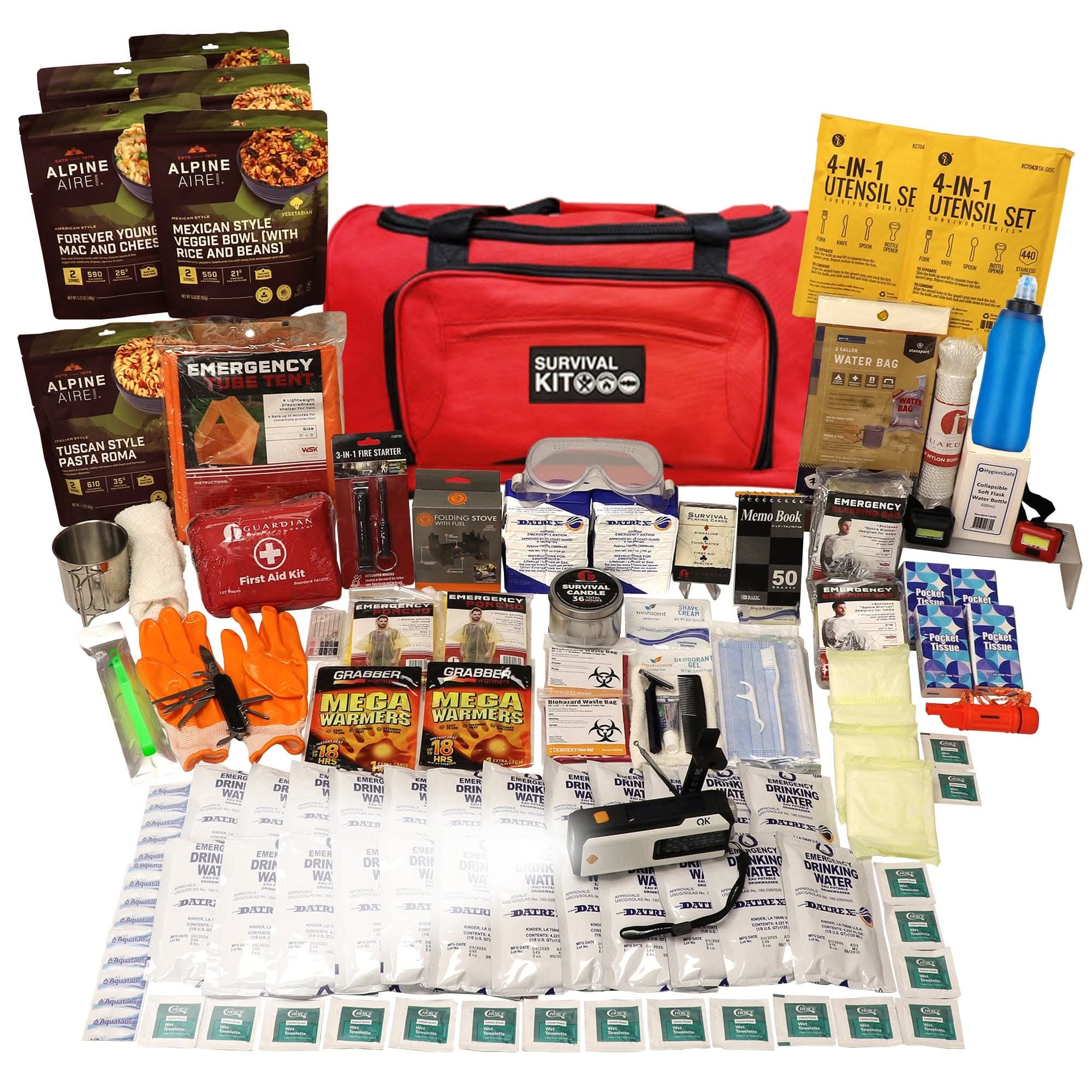 quakekits.com Emergency Kit Extensively Prepared Emergency Kit Extensively Prepared Emergency Kit