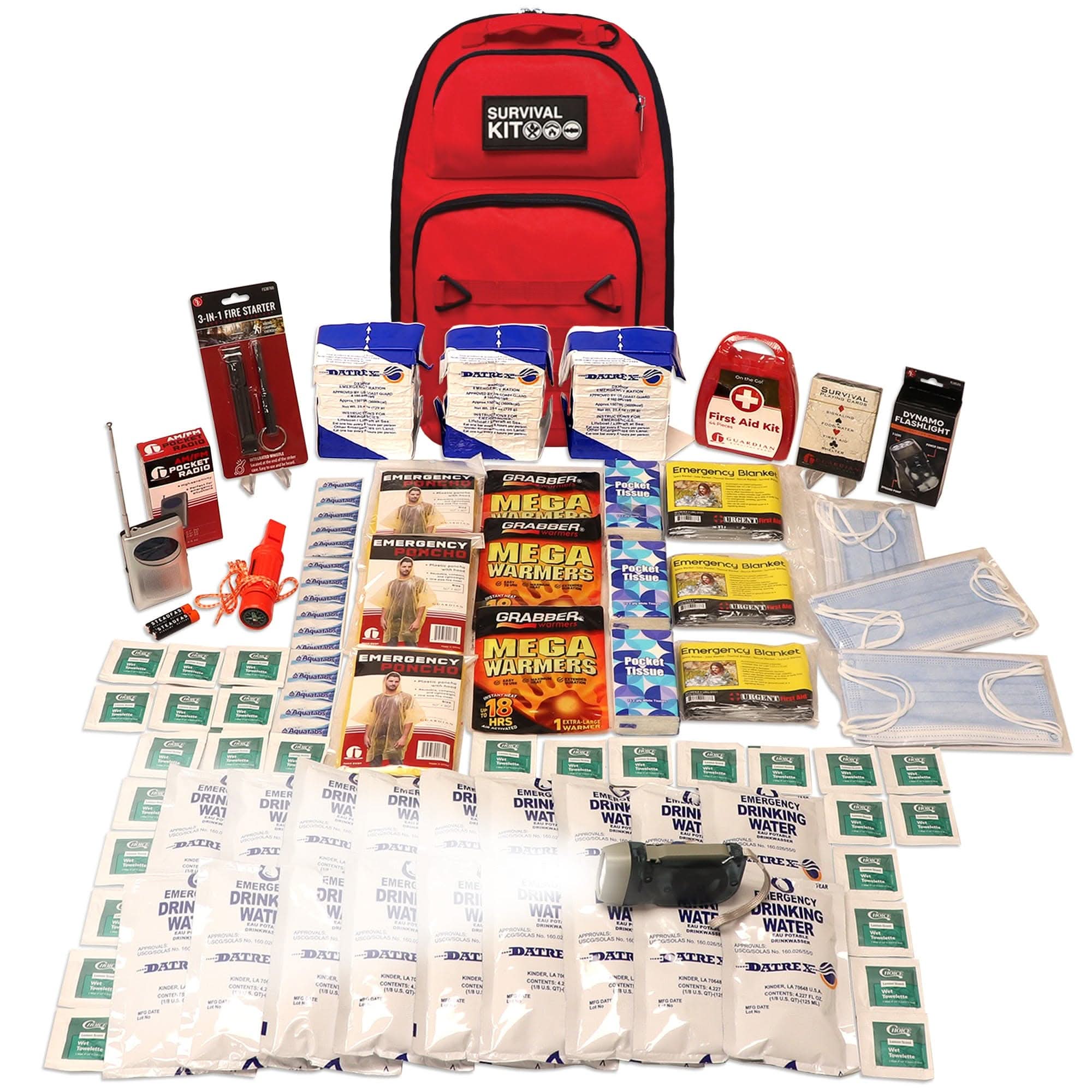 quakekits.com Emergency Kit Prepared Survival Kit - Emergency & Disaster Go Bag Prepared Survival Kit - Emergency & Disaster Go Bag