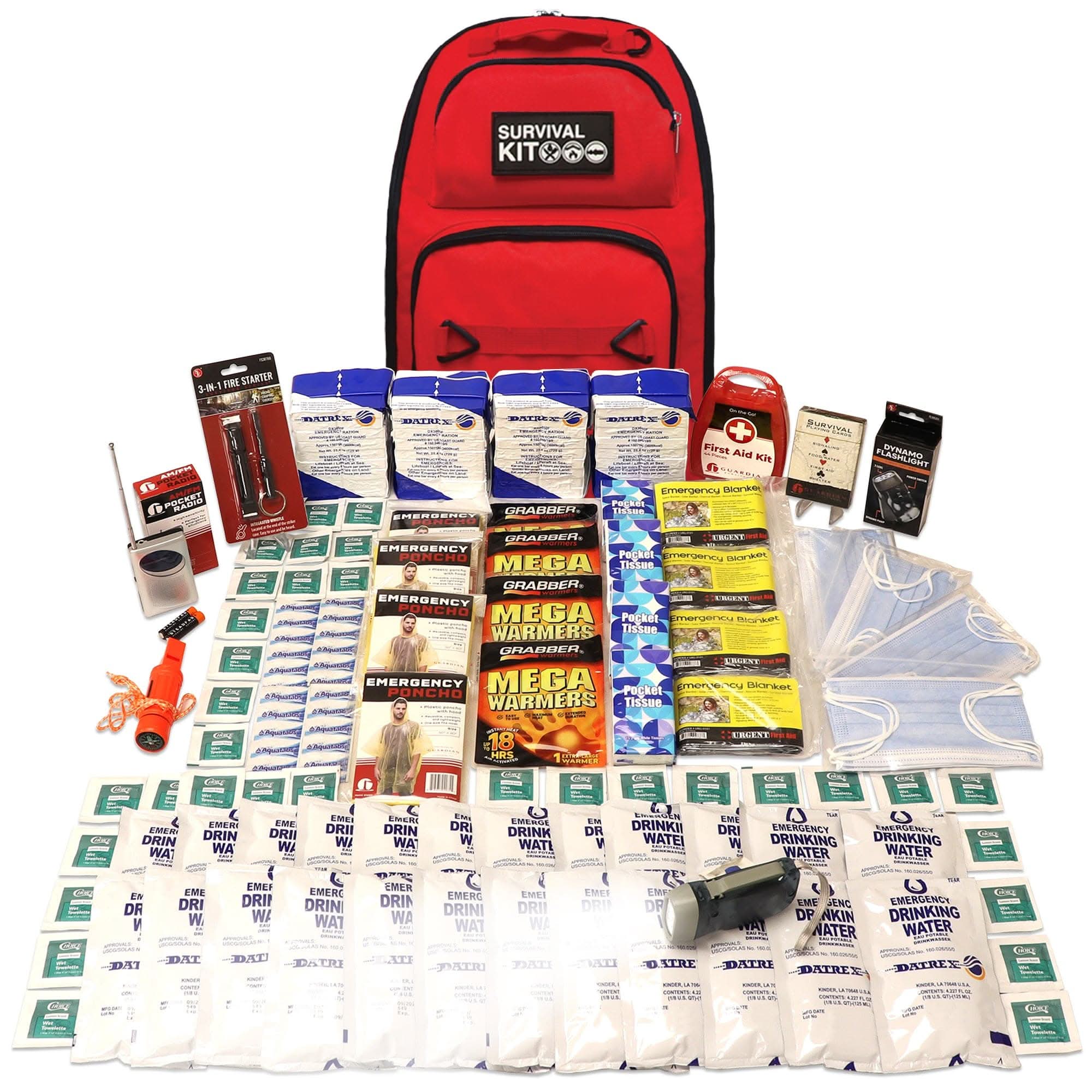 quakekits.com Emergency Kit Prepared Survival Kit - Emergency & Disaster Go Bag Prepared Survival Kit - Emergency & Disaster Go Bag