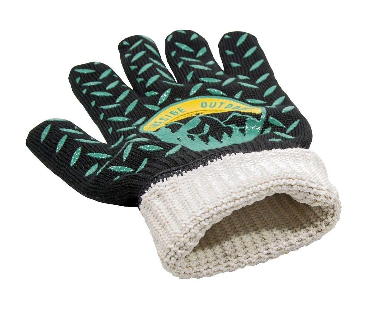 Fireside Outdoor Thermal Protection Gloves Thermal Protection Gloves - Heat Resistant BBQ & Fire Gloves, Up to 932F