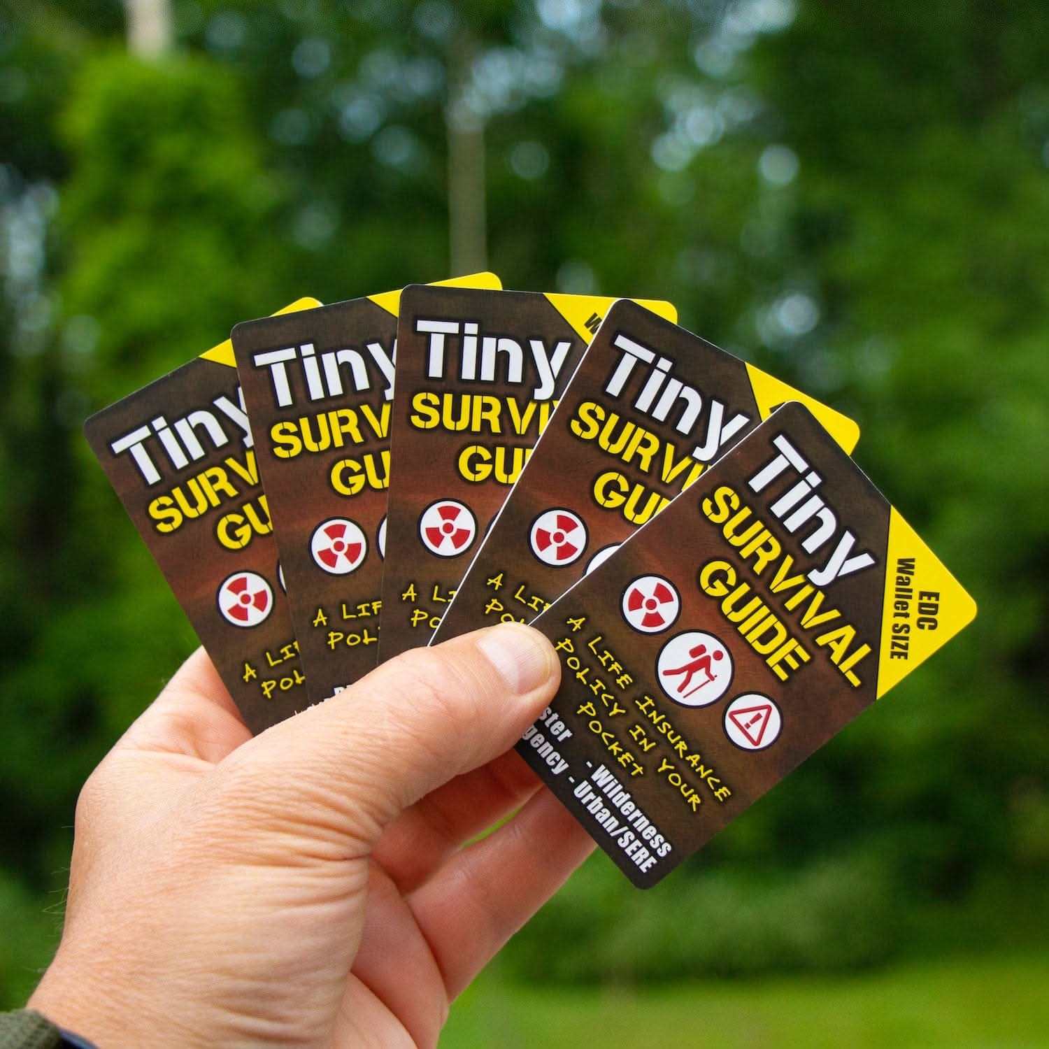 Ultimate Survival Tips Tiny Survival Guide Tiny Survival® Guide Tiny Survival Guide - Pocket Waterproof Reference | UST