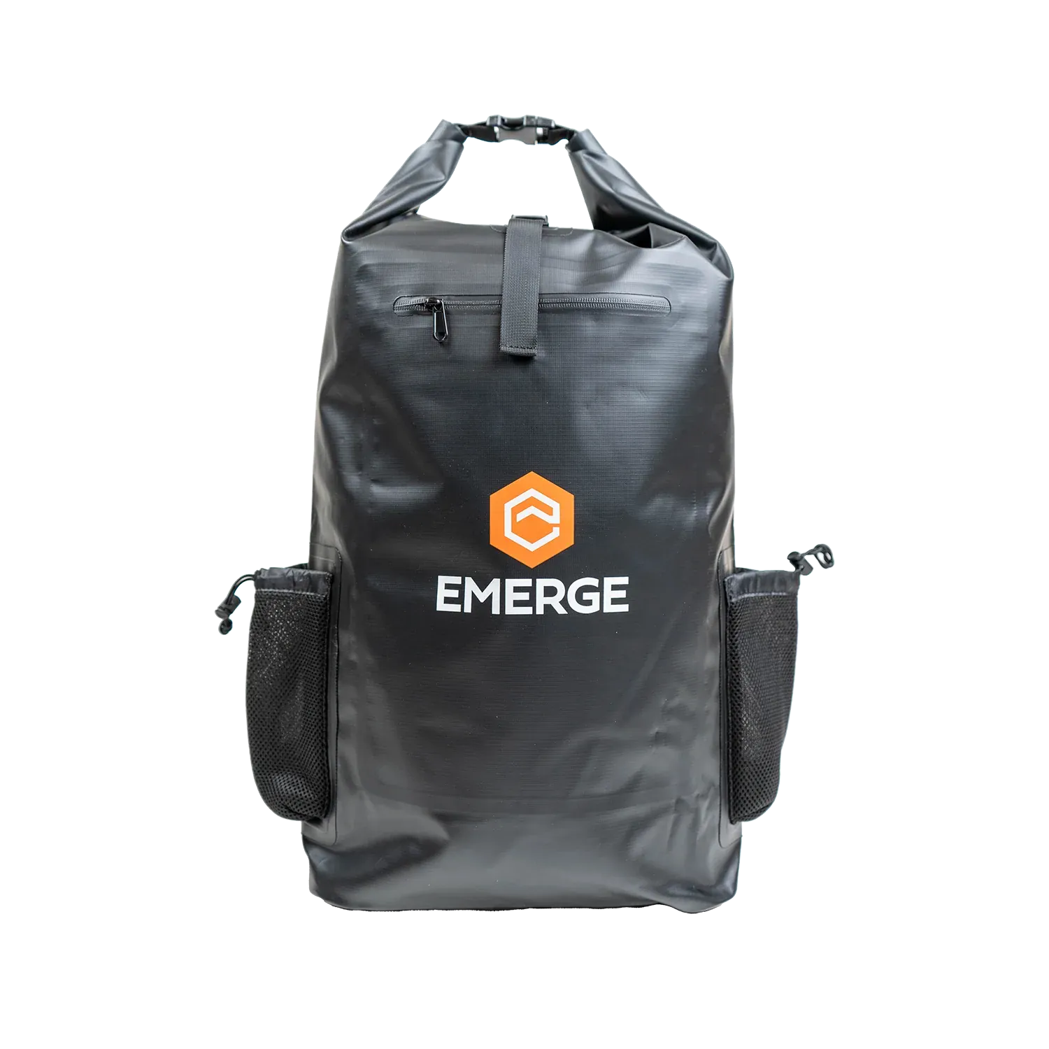 Emerge Survival 50L Heavy Duty Dry Bag w/ Straps - Black 50L Heavy Duty Dry Bag w/ Straps - Black | Emerge Survival