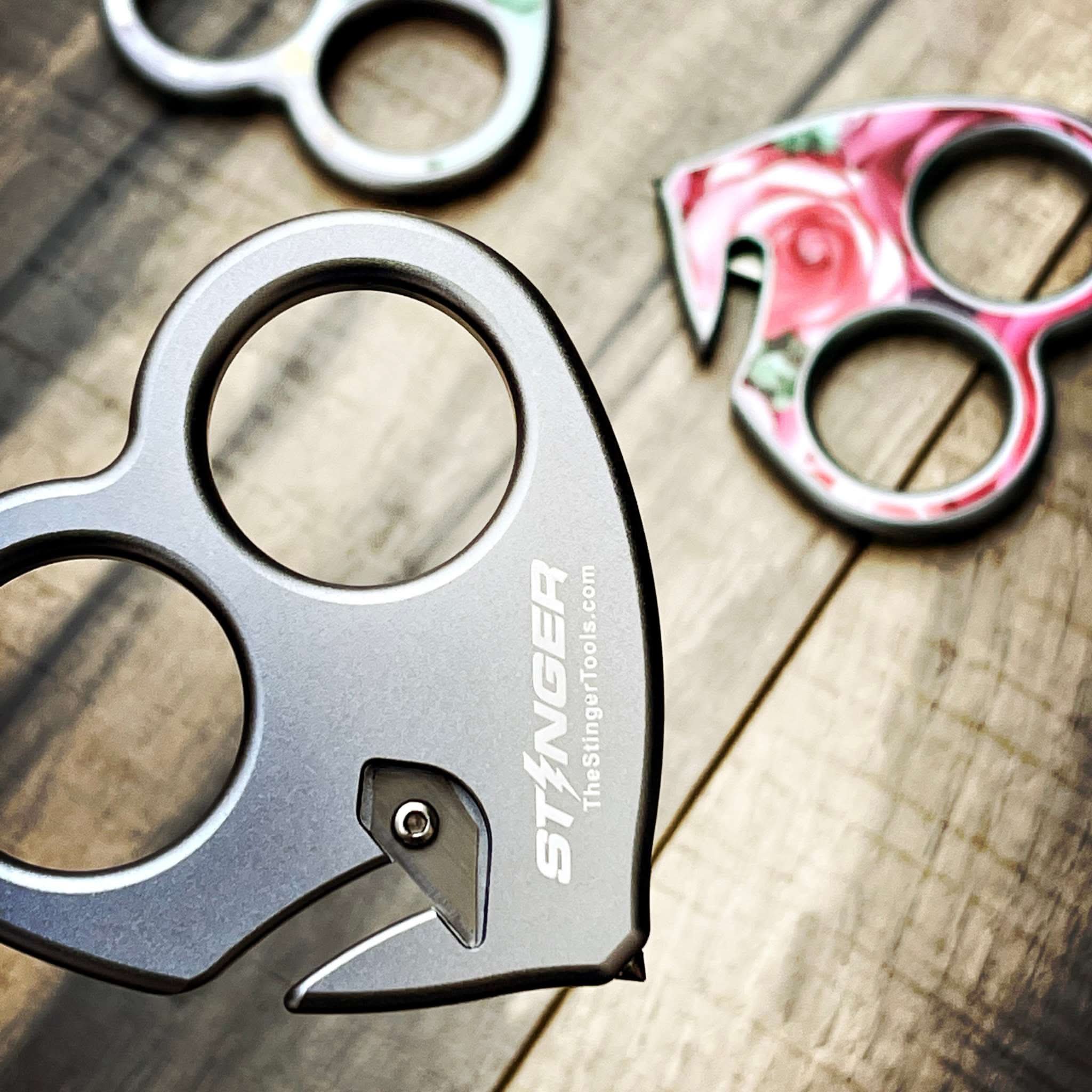 Stinger Survival Tools Emergency Escape Tool Emergency Escape Tool Keychain Emergency Escape Tool Keychain - Car Emergency Window Breaker & Seat Belt Cutter