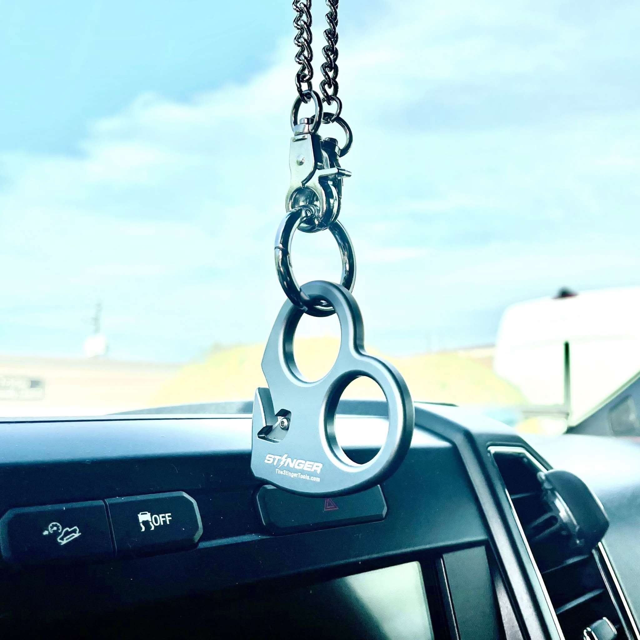 Stinger Survival Tools Emergency Escape Tool Emergency Escape Tool Keychain Emergency Escape Tool Keychain - Car Emergency Window Breaker & Seat Belt Cutter