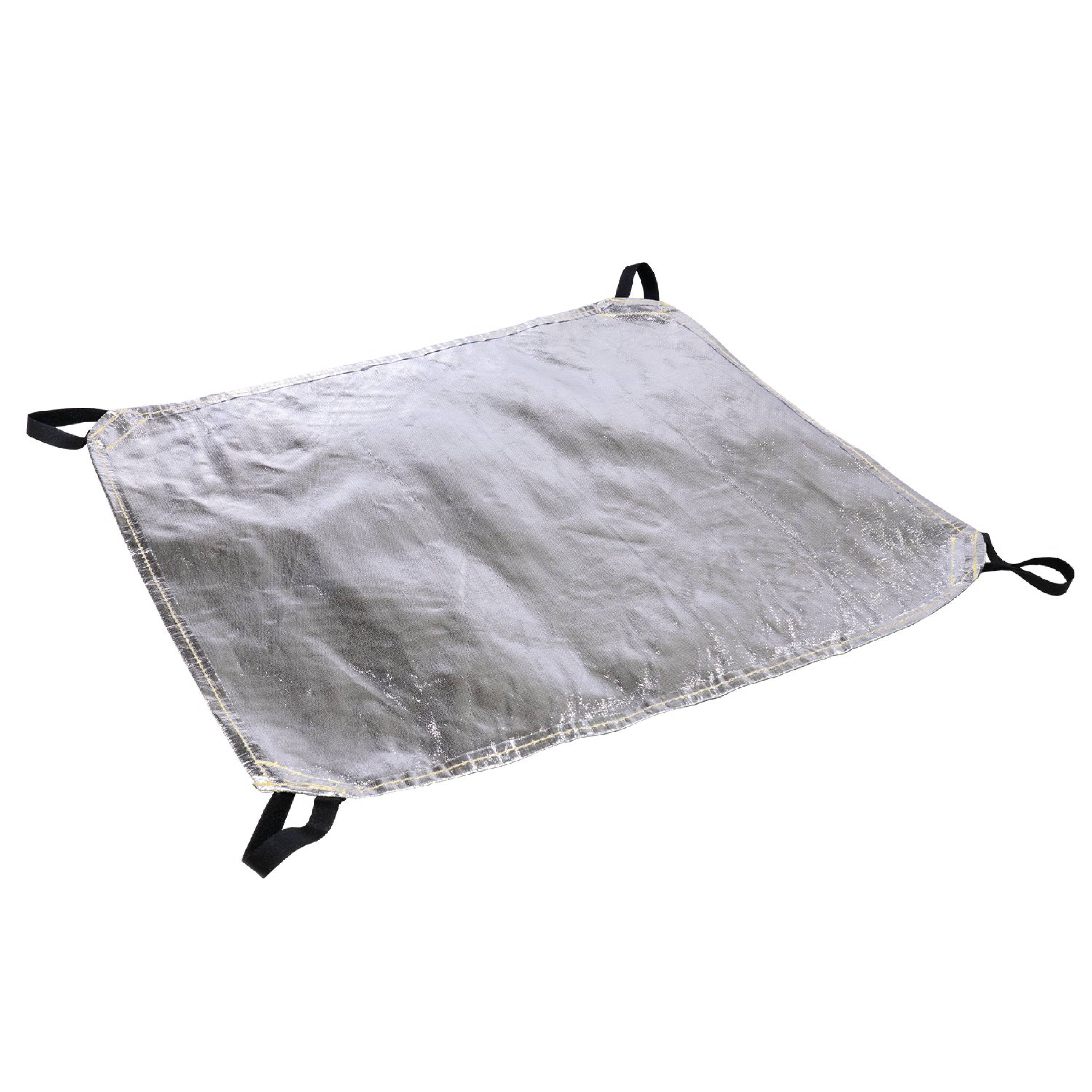 Pop-Up Fire Pit with Heat Shield on grassy surface preventing heat damage