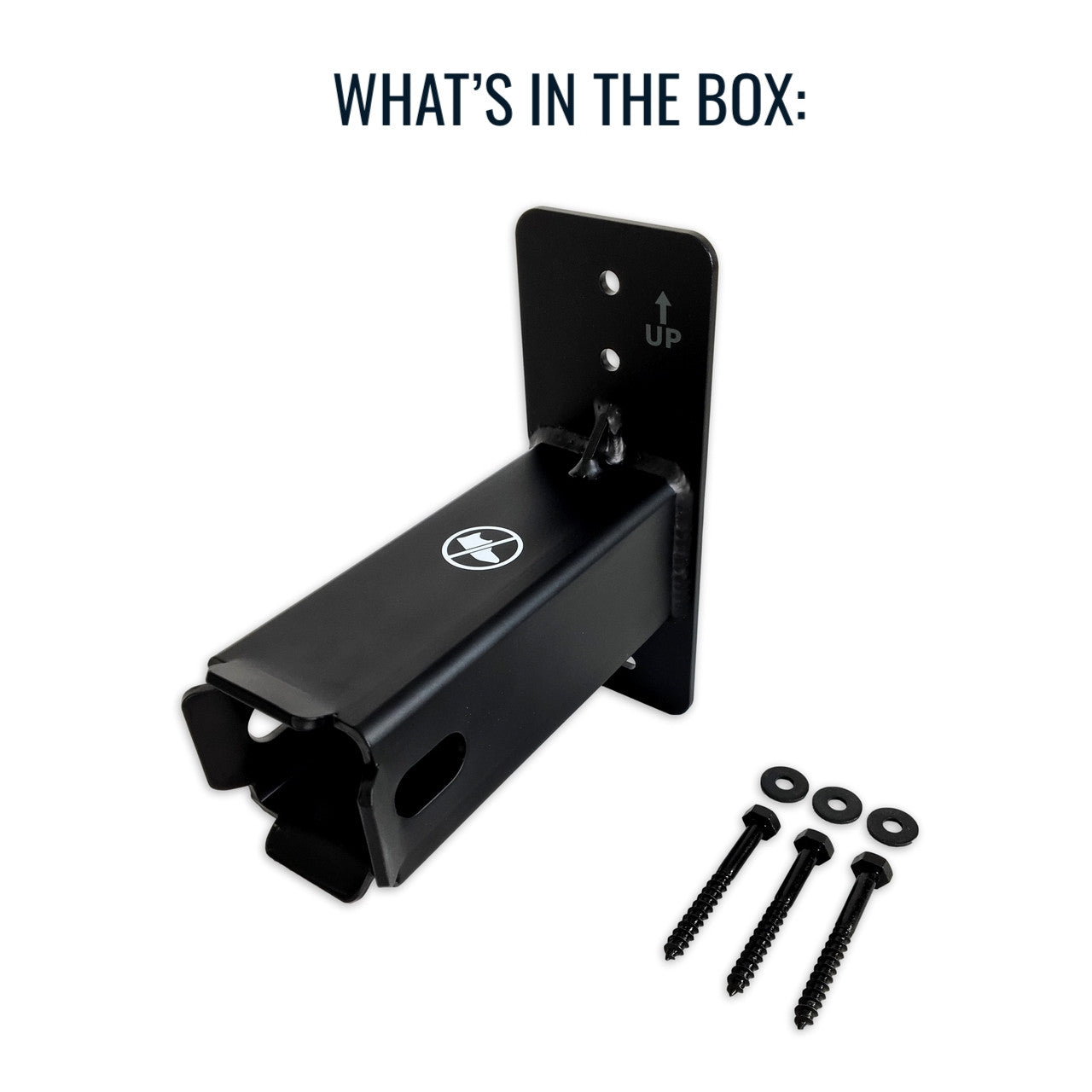 1.25" Haymarket Hitch Wall Mount  | Holds Bike or Cargo Car Rack