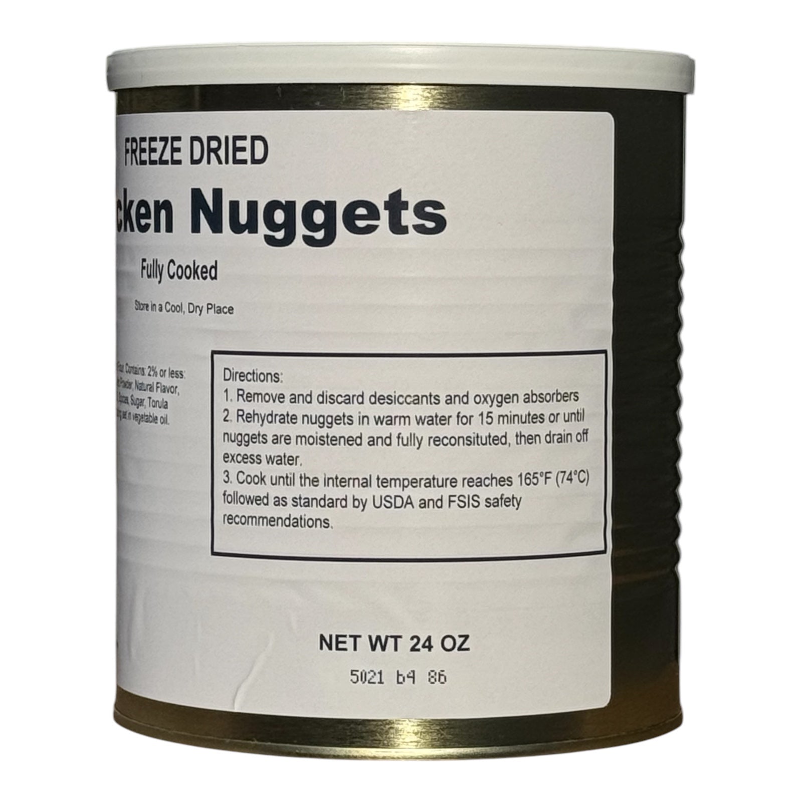 Military Surplus Freeze Dried Fully Cooked Chicken Nuggets
