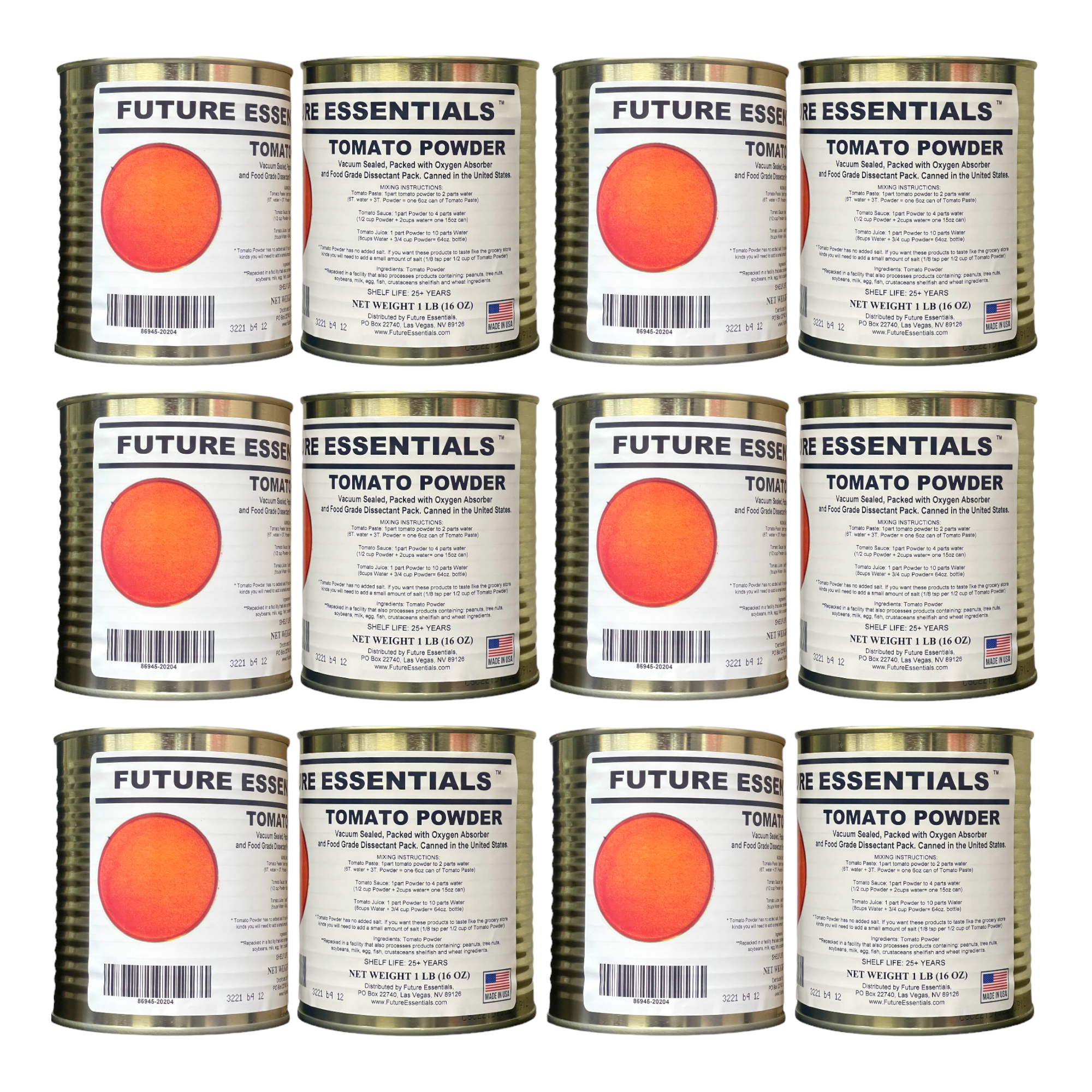 Future Essentials Long Shelf Life Tomato Powder